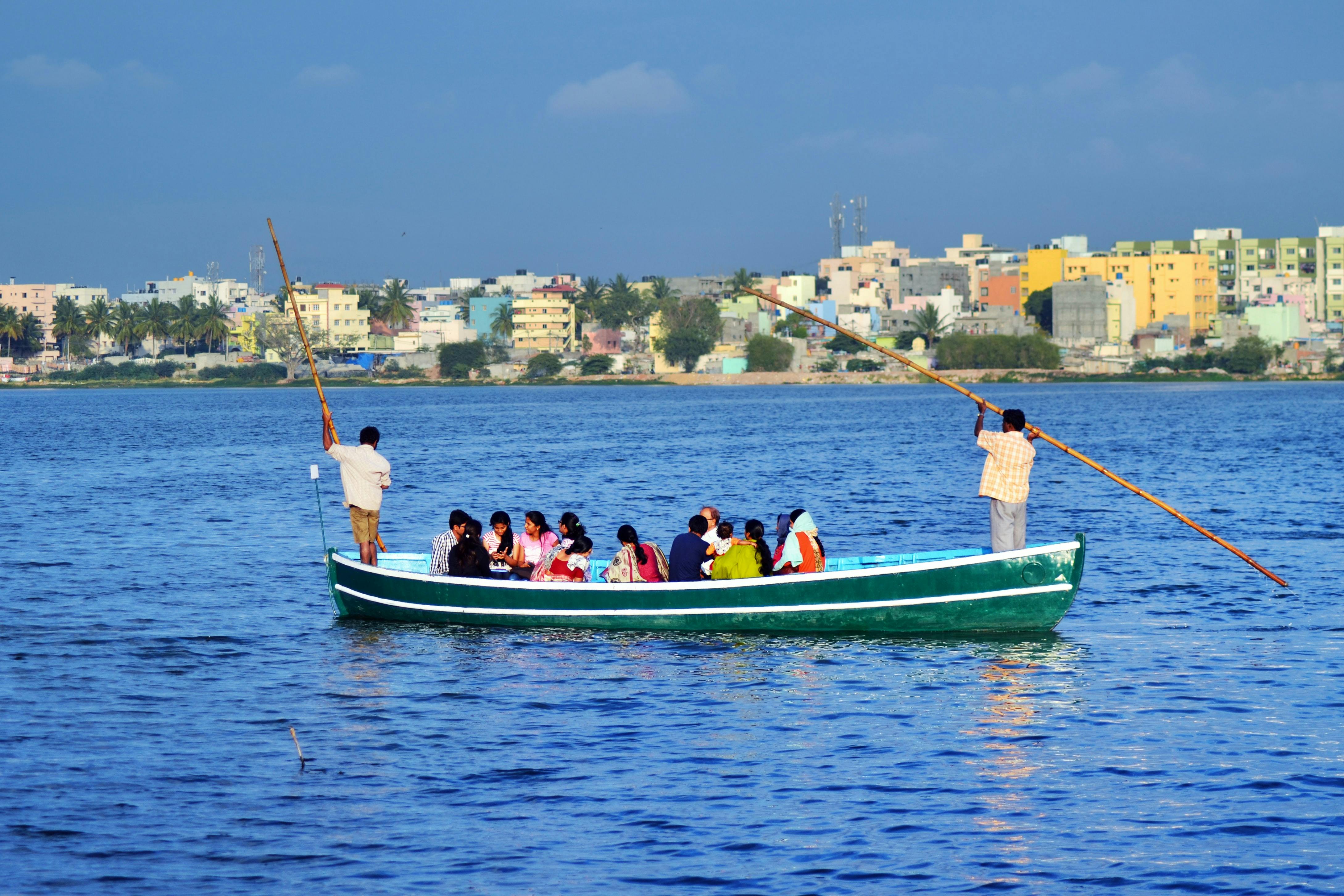 people in a boat