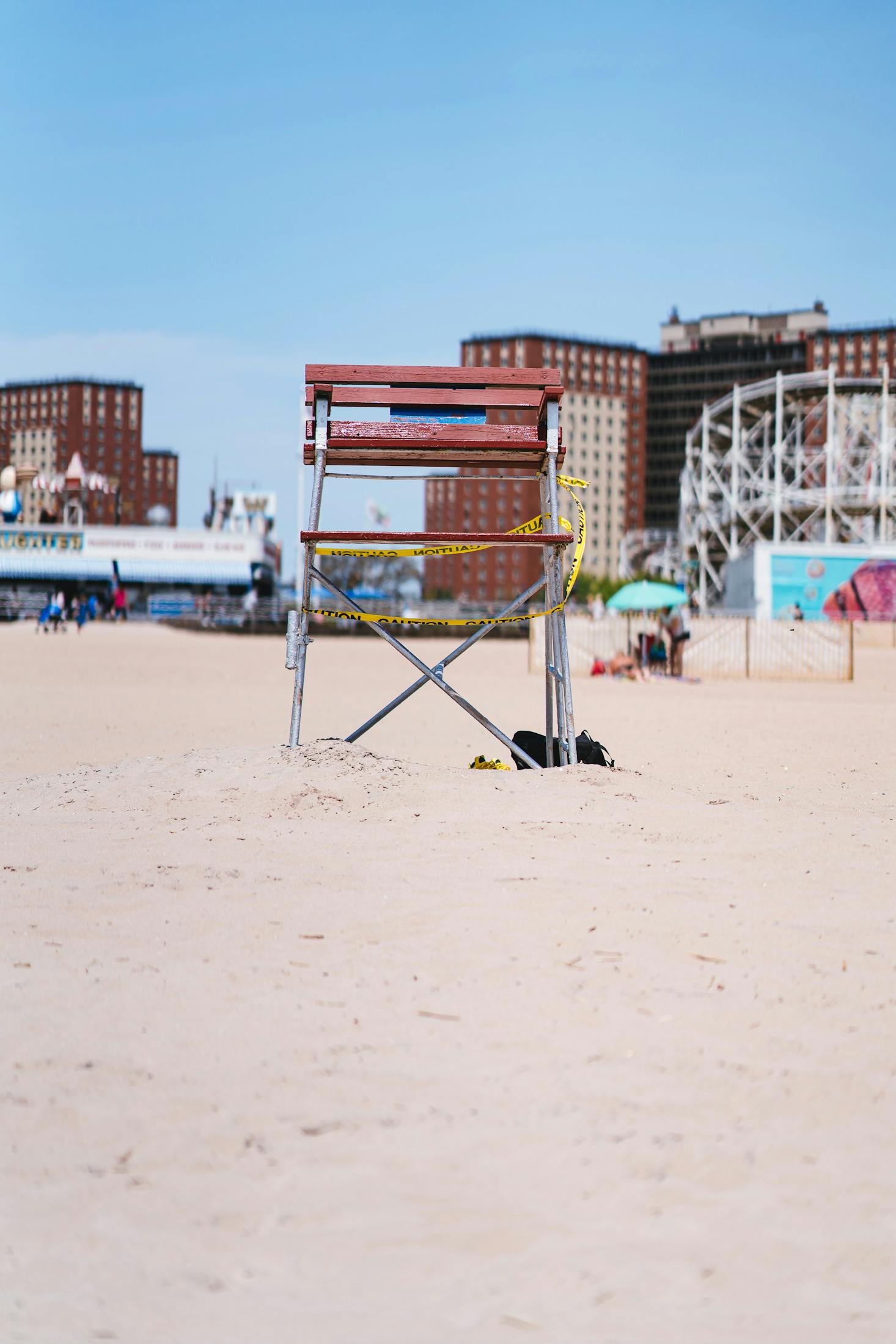 Coney Island Beach near Brooklyn