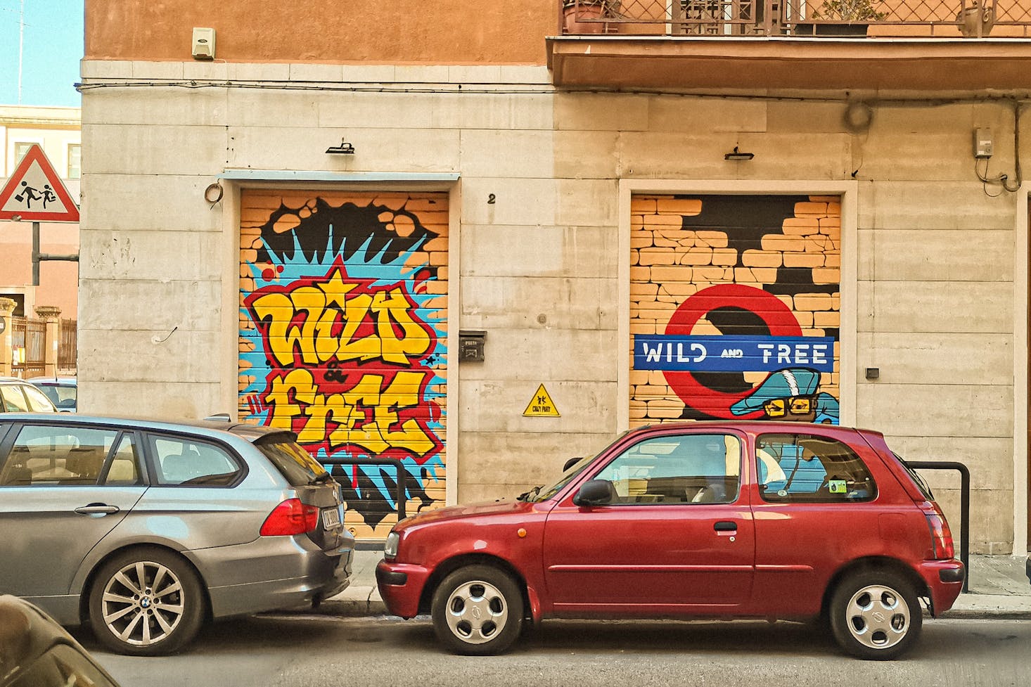 Street art in Bari, Italy