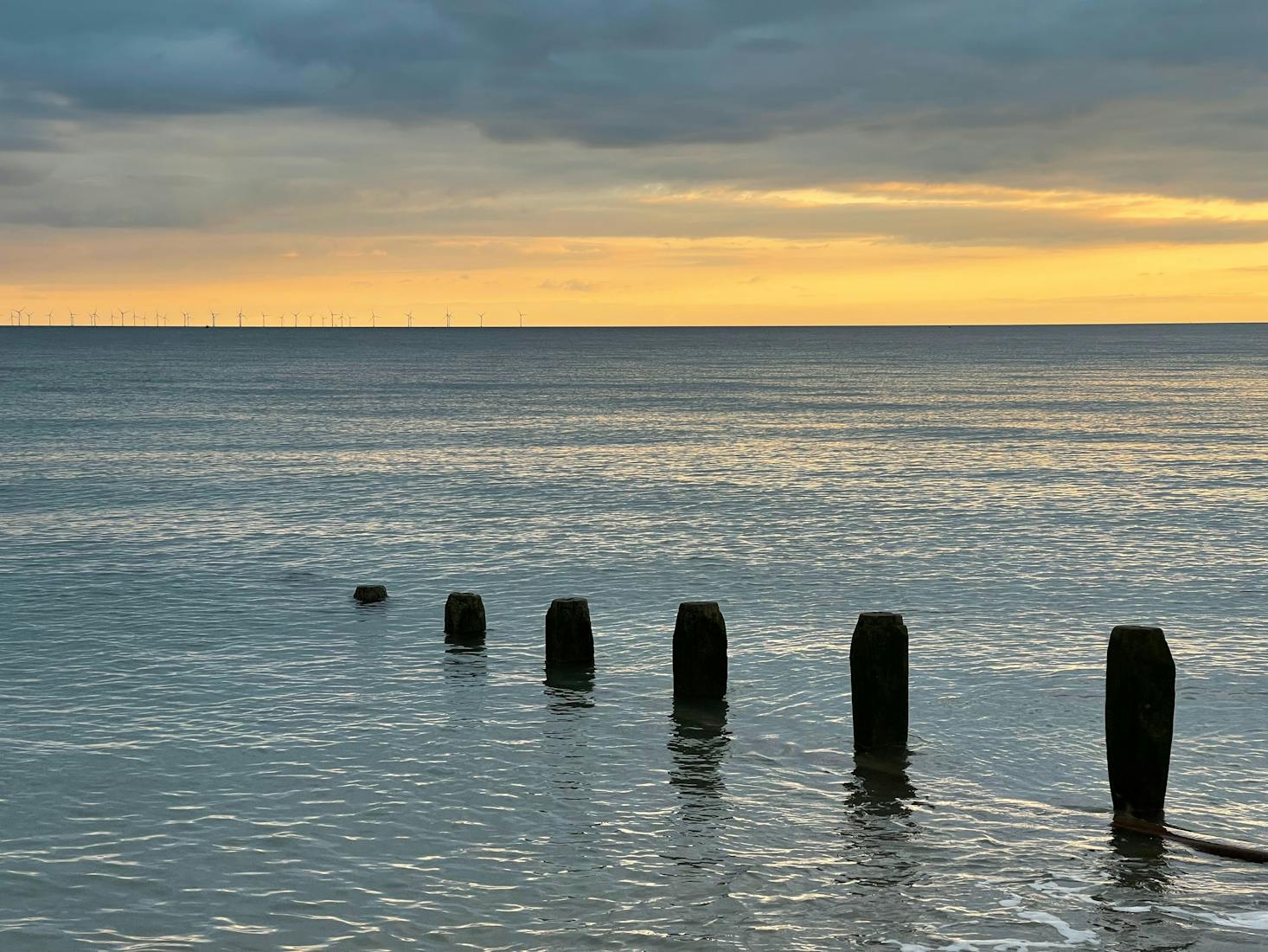 Lancing Beach near Brighton