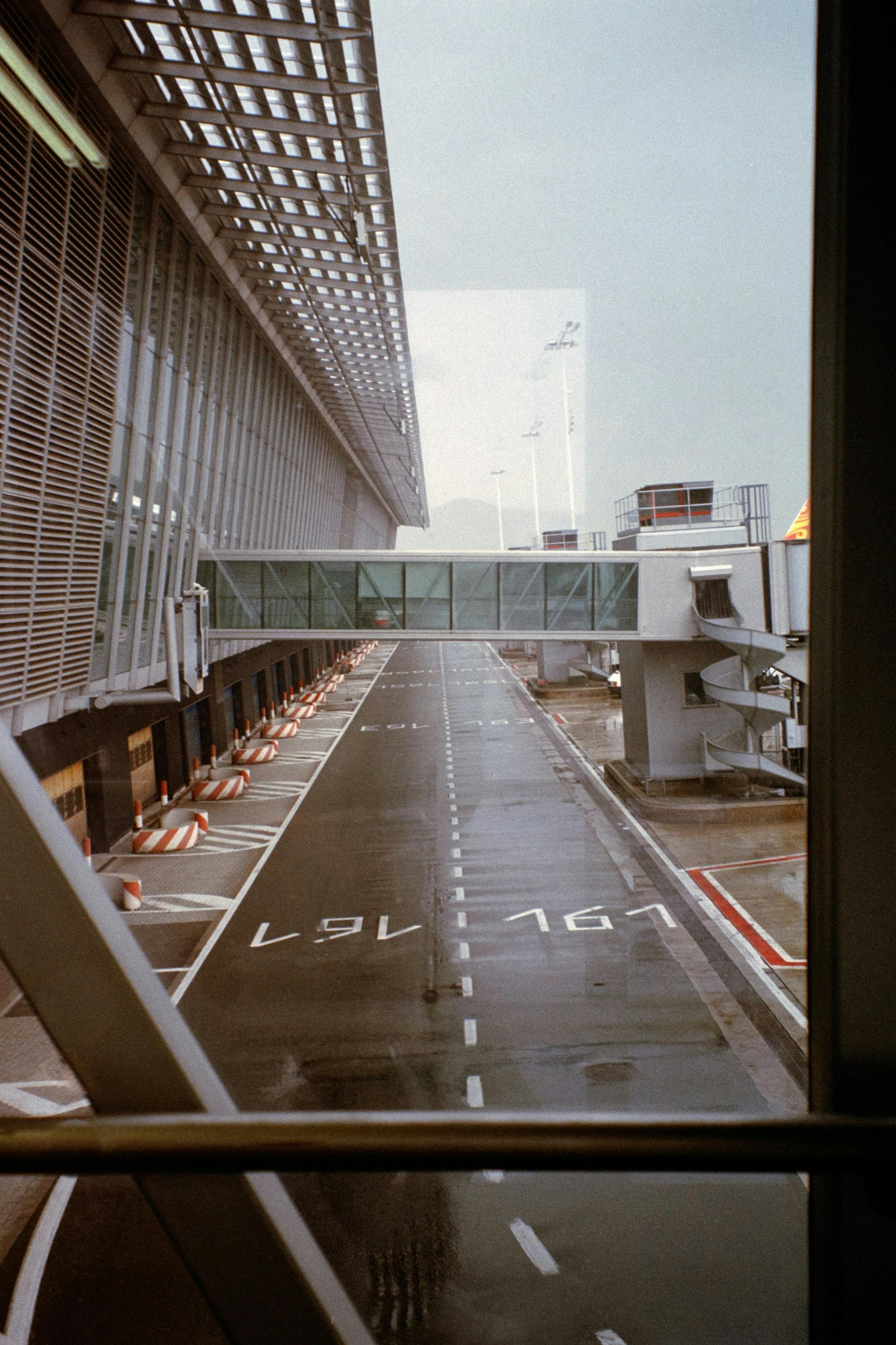 Runway at Brussels Airport, Belgium