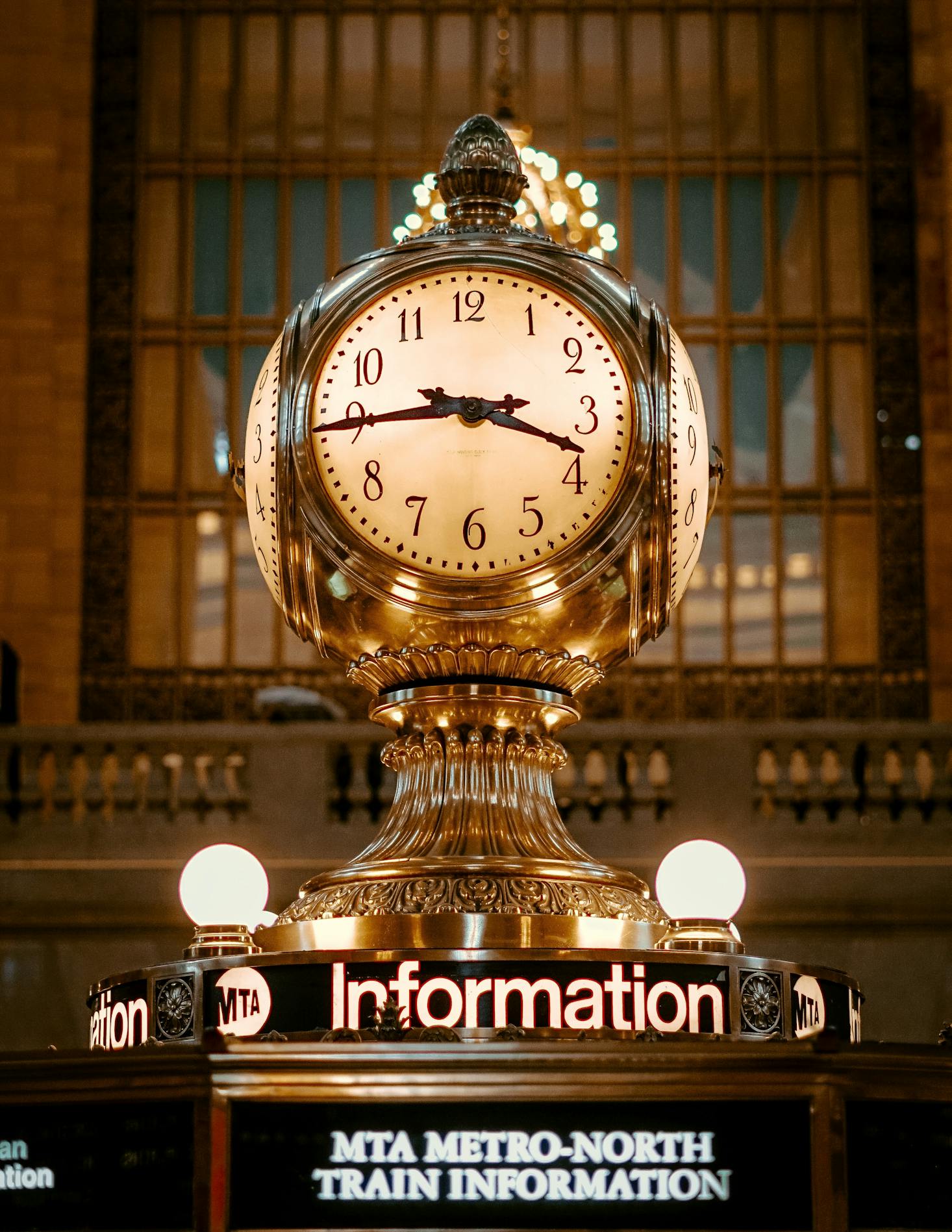 Clock at Grand Central Station