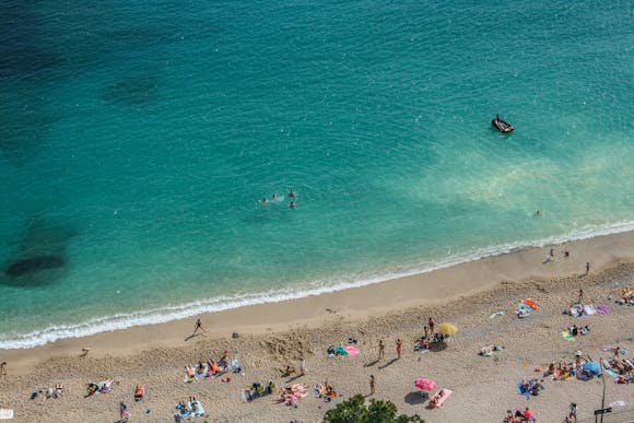 Beaches near Nice, France