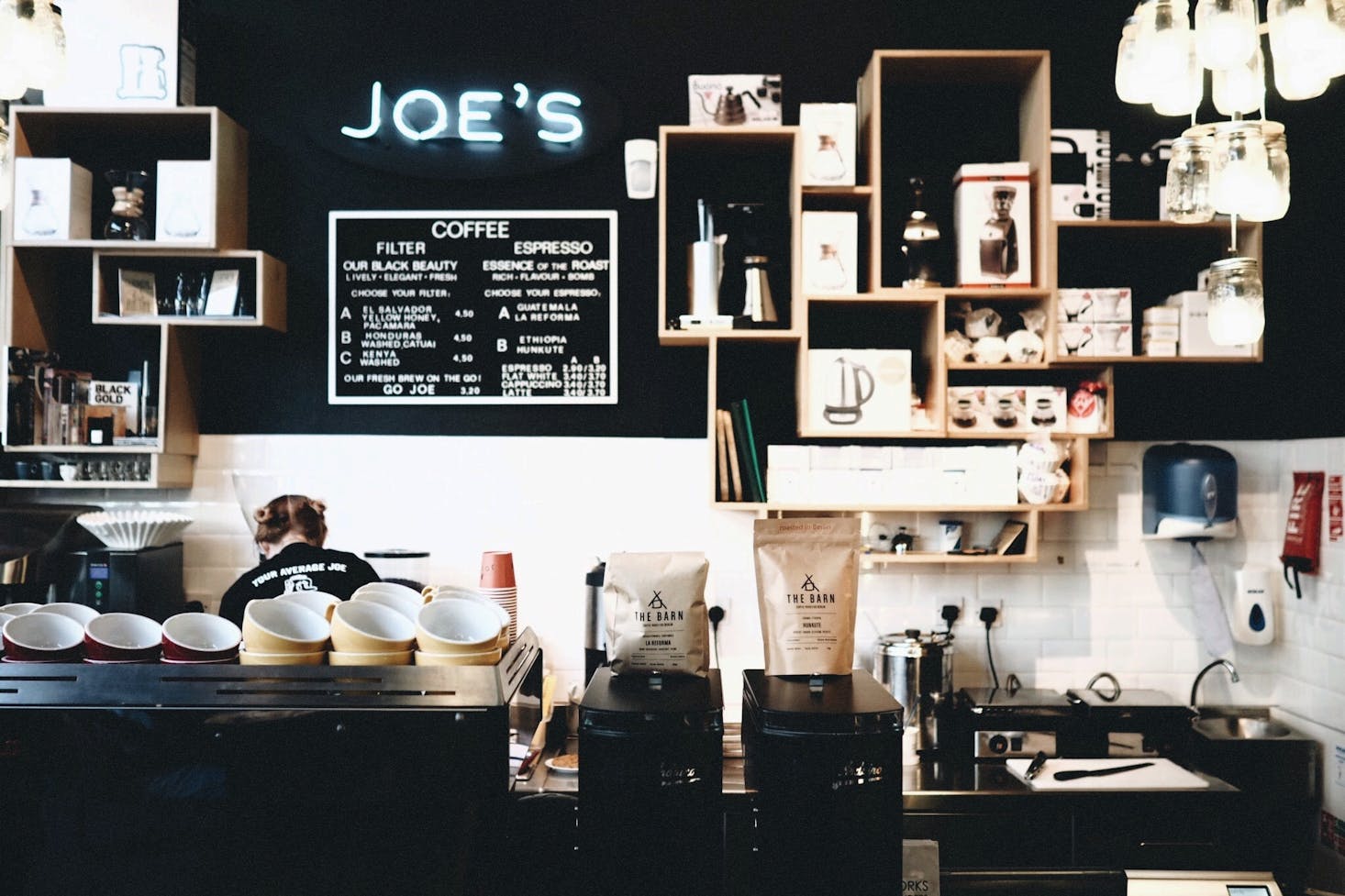 Café in Dublin, Ireland