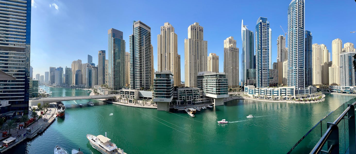 Harbor in Dubai, UAE