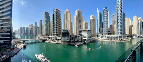 Harbor in Dubai, UAE