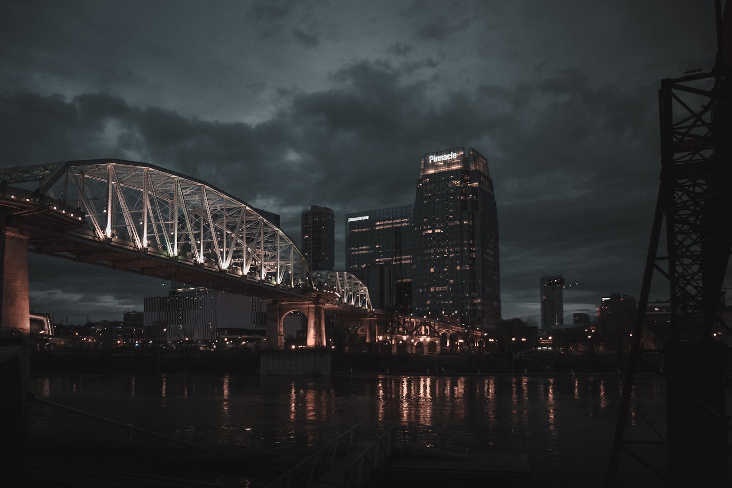 Nashville on a rainy day