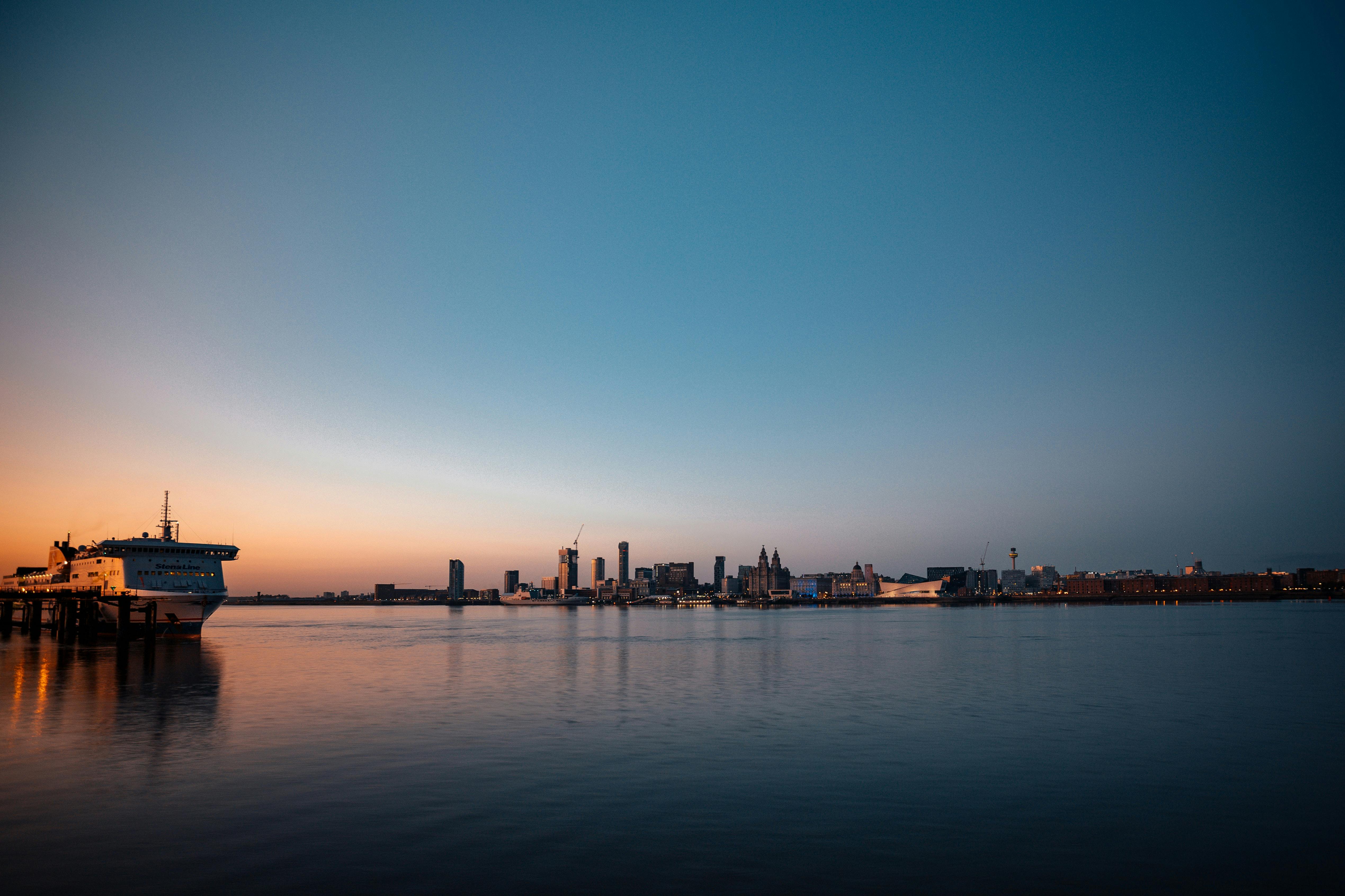 River Mersey in Liverpool
