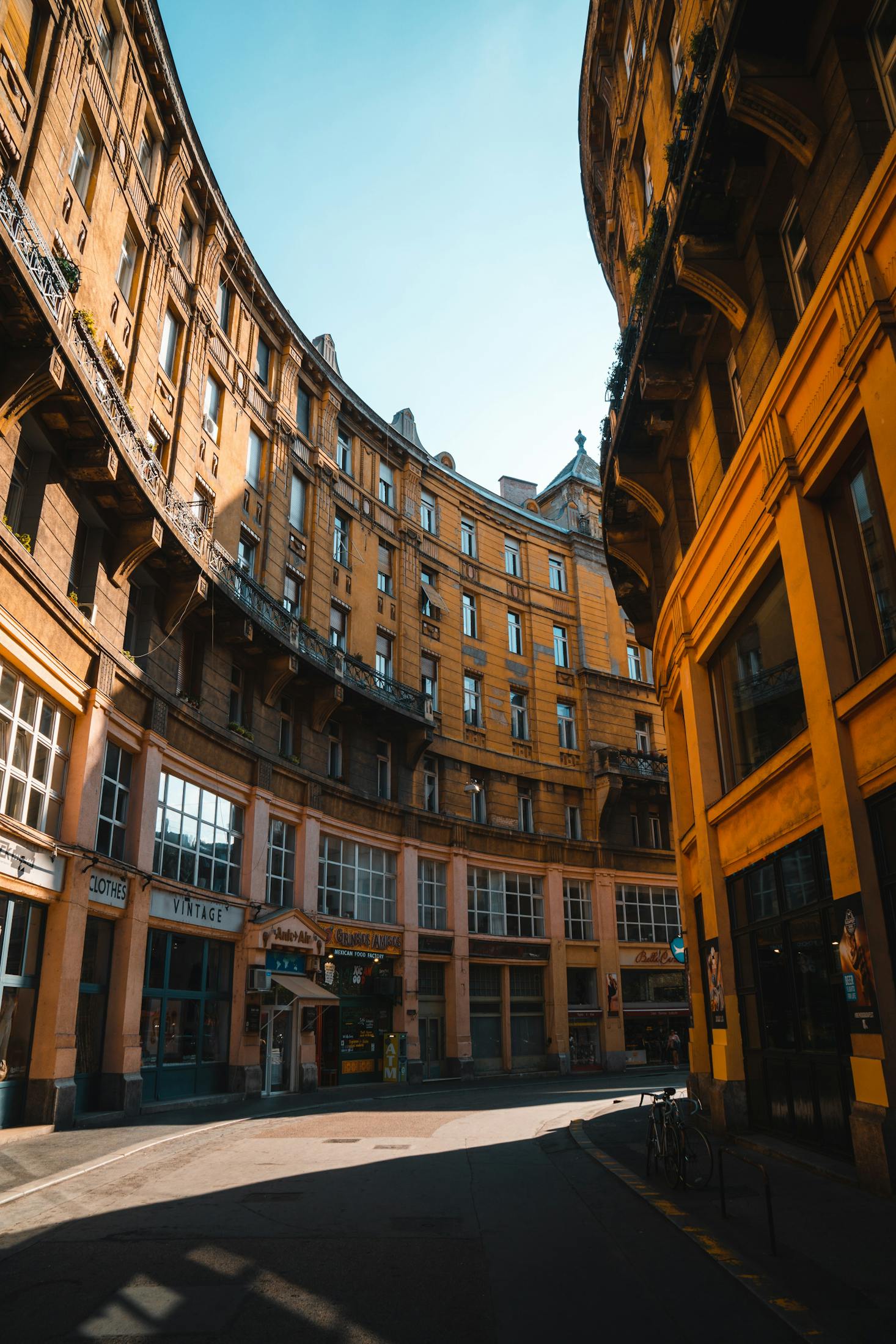 Street in Budapest, Hungary