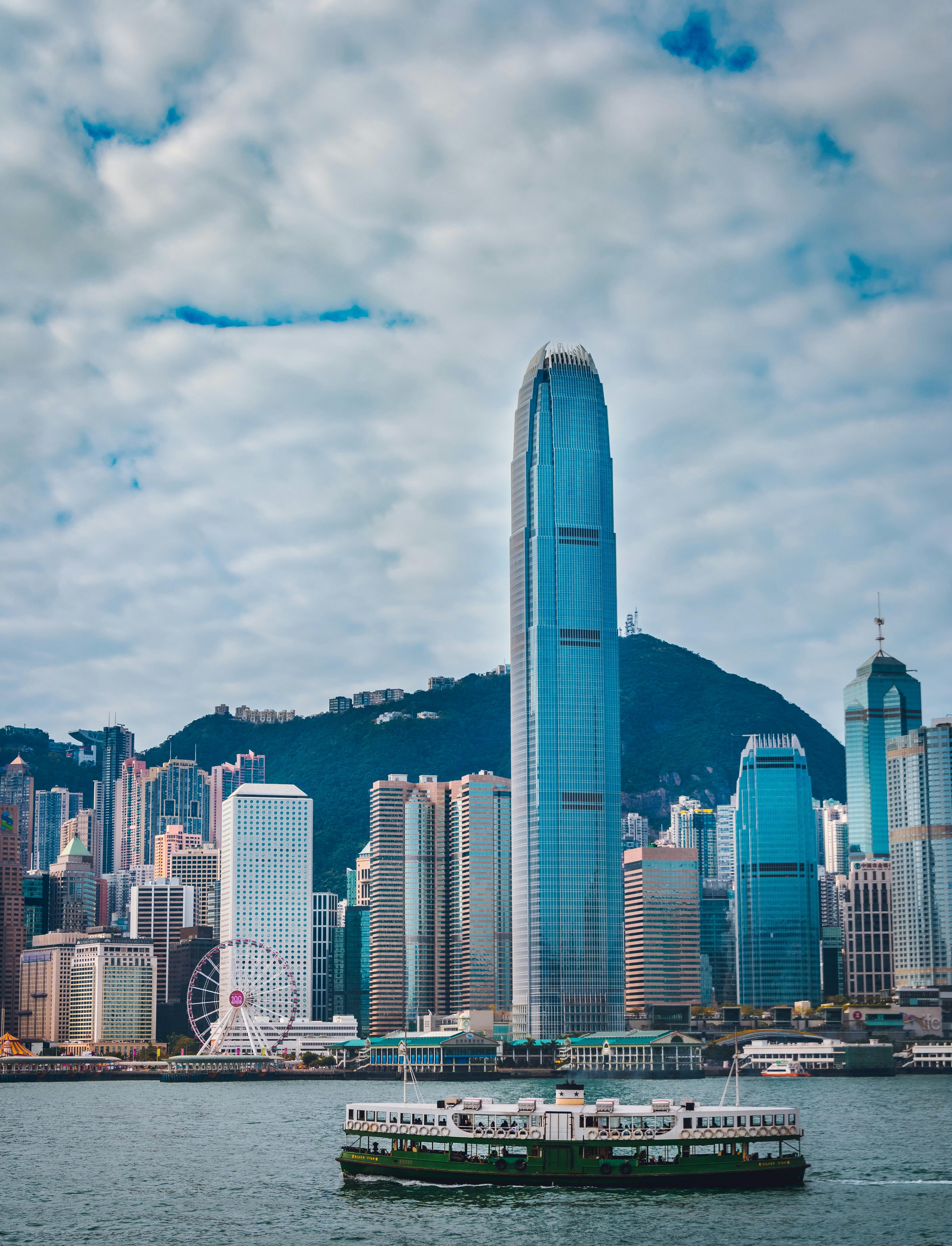 Hong Kong harbor, China