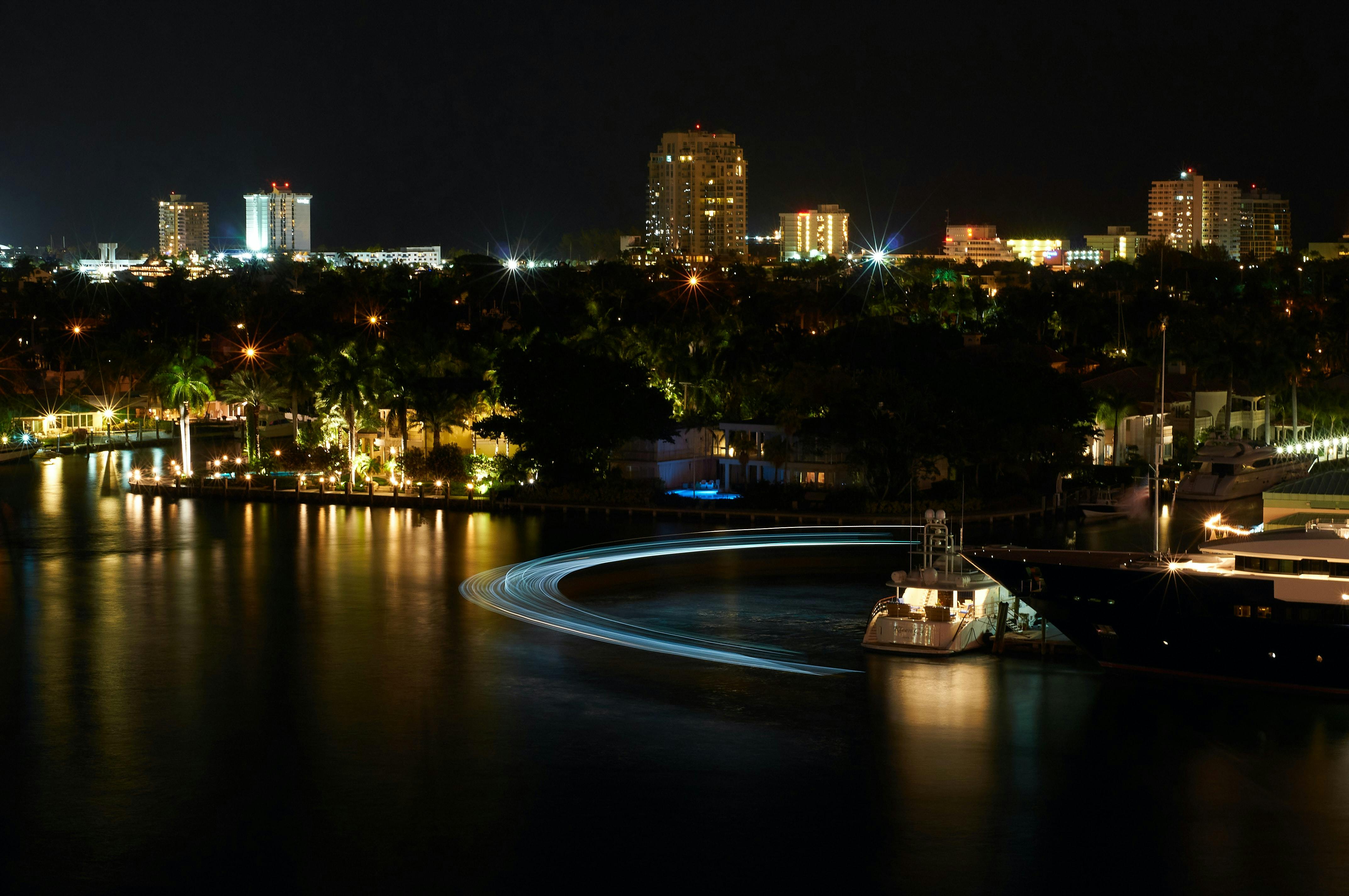 Fort Lauderdale at night