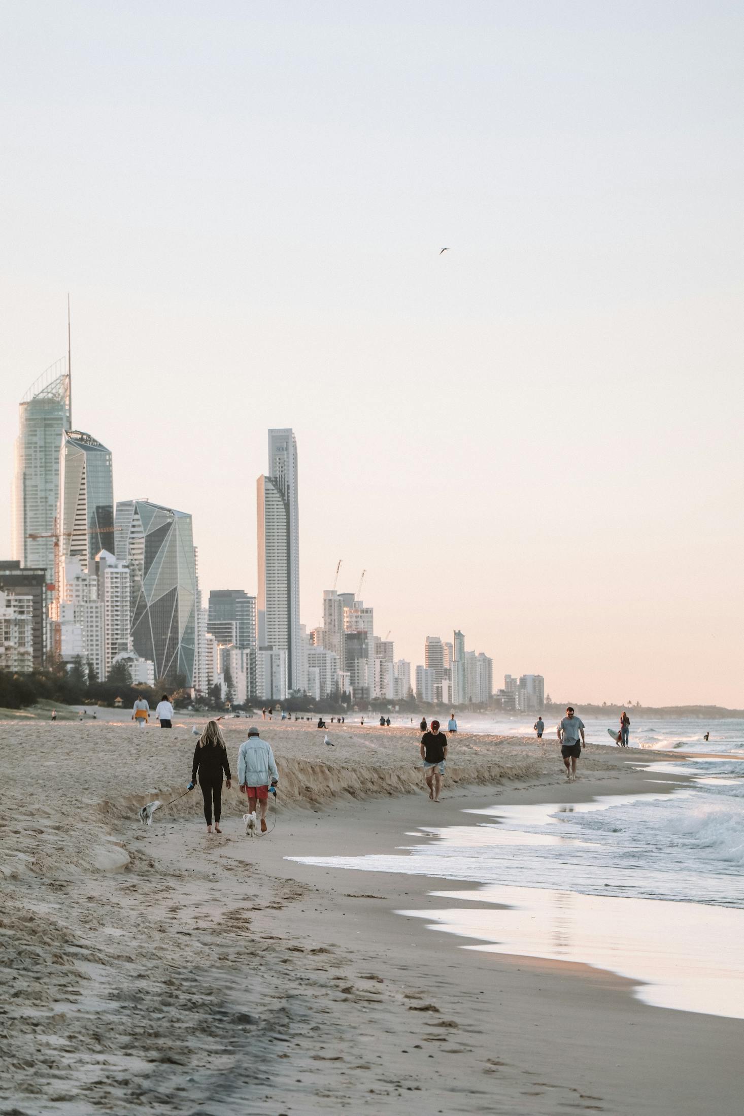 Beaches in Gold Coast