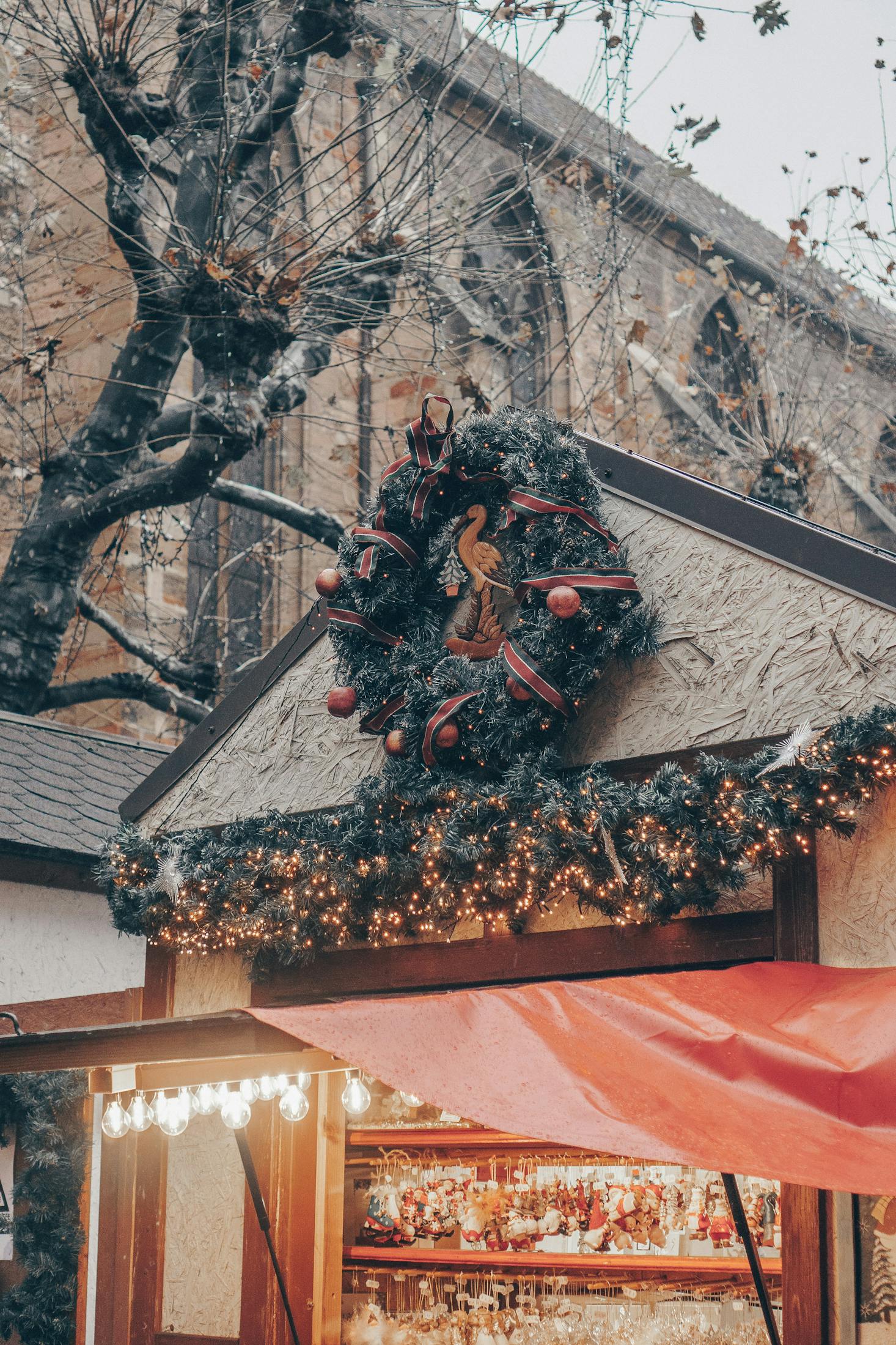 A shop in Colmar decked out for Christmas