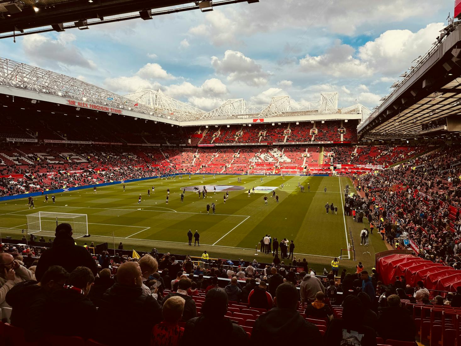 Old Trafford Stadium in Manchester