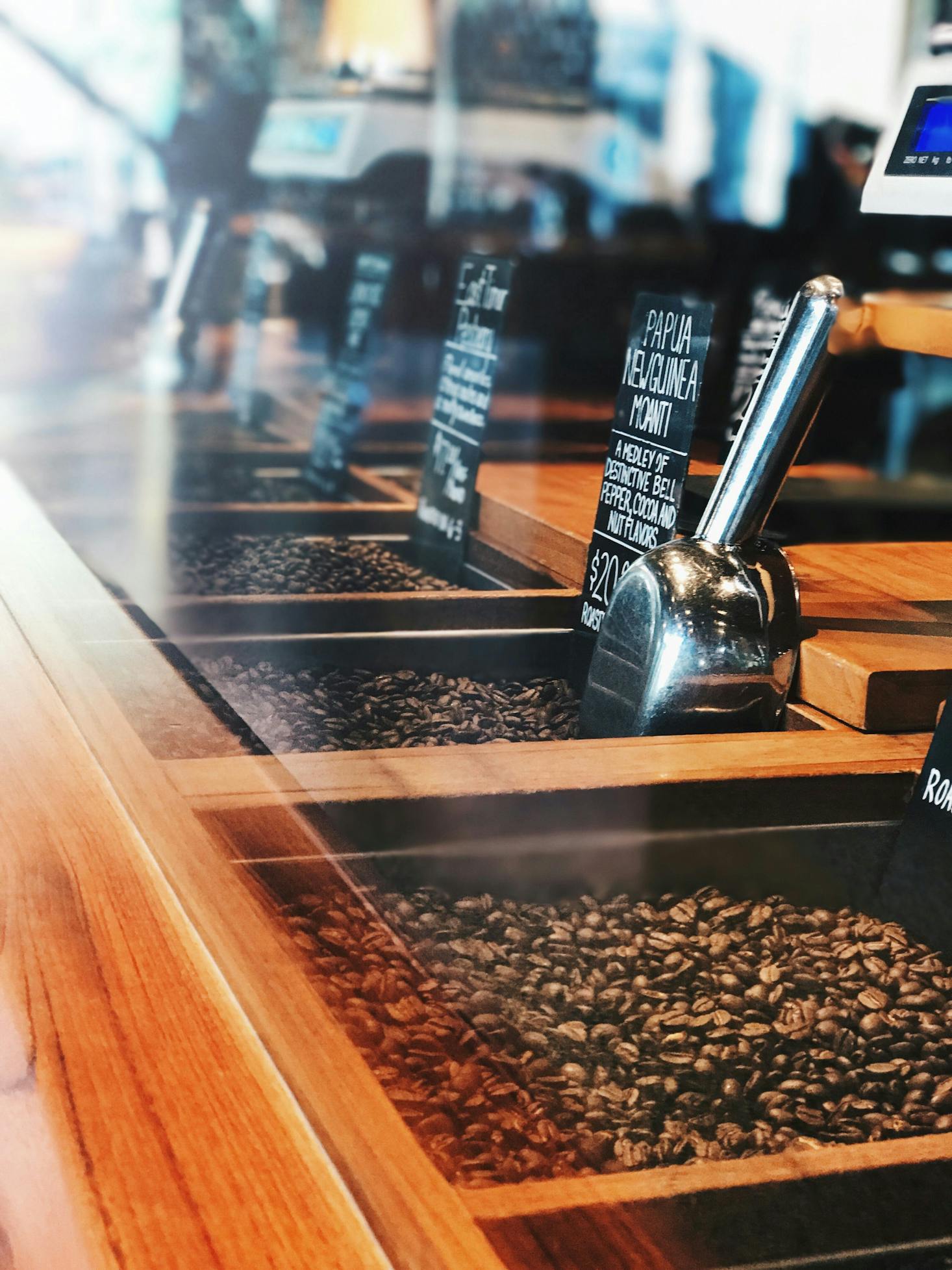 Shopping for coffee at the Starbucks Reserve Roastery in Seattle