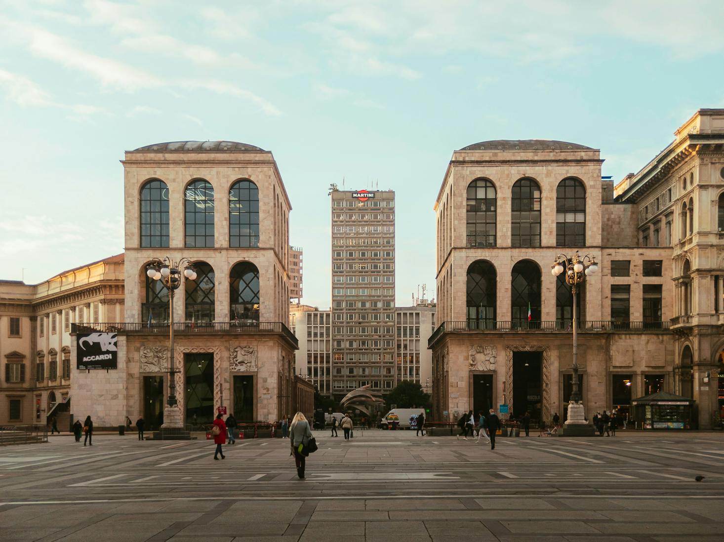 People walking near Piazza del Duomo during the day