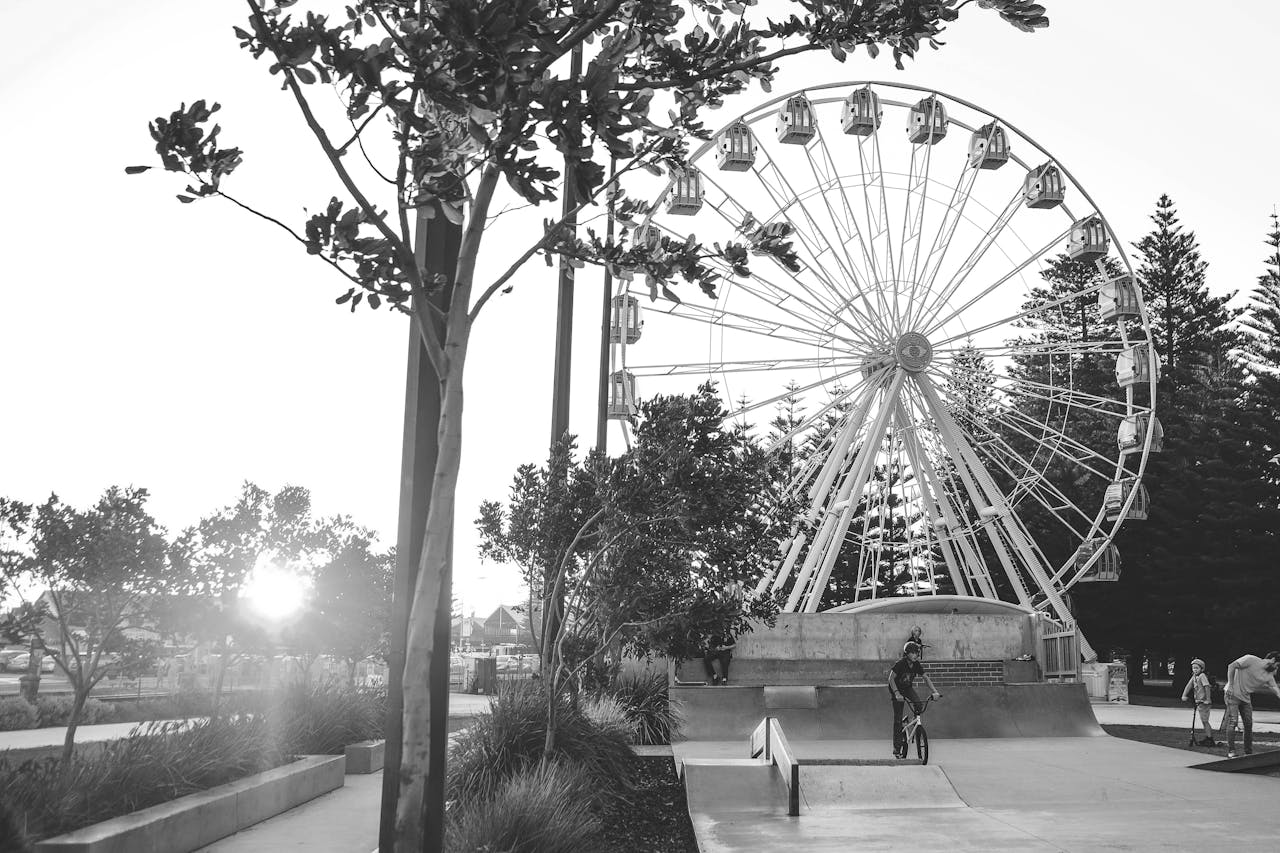Ferris wheel in Fremantle, Australia