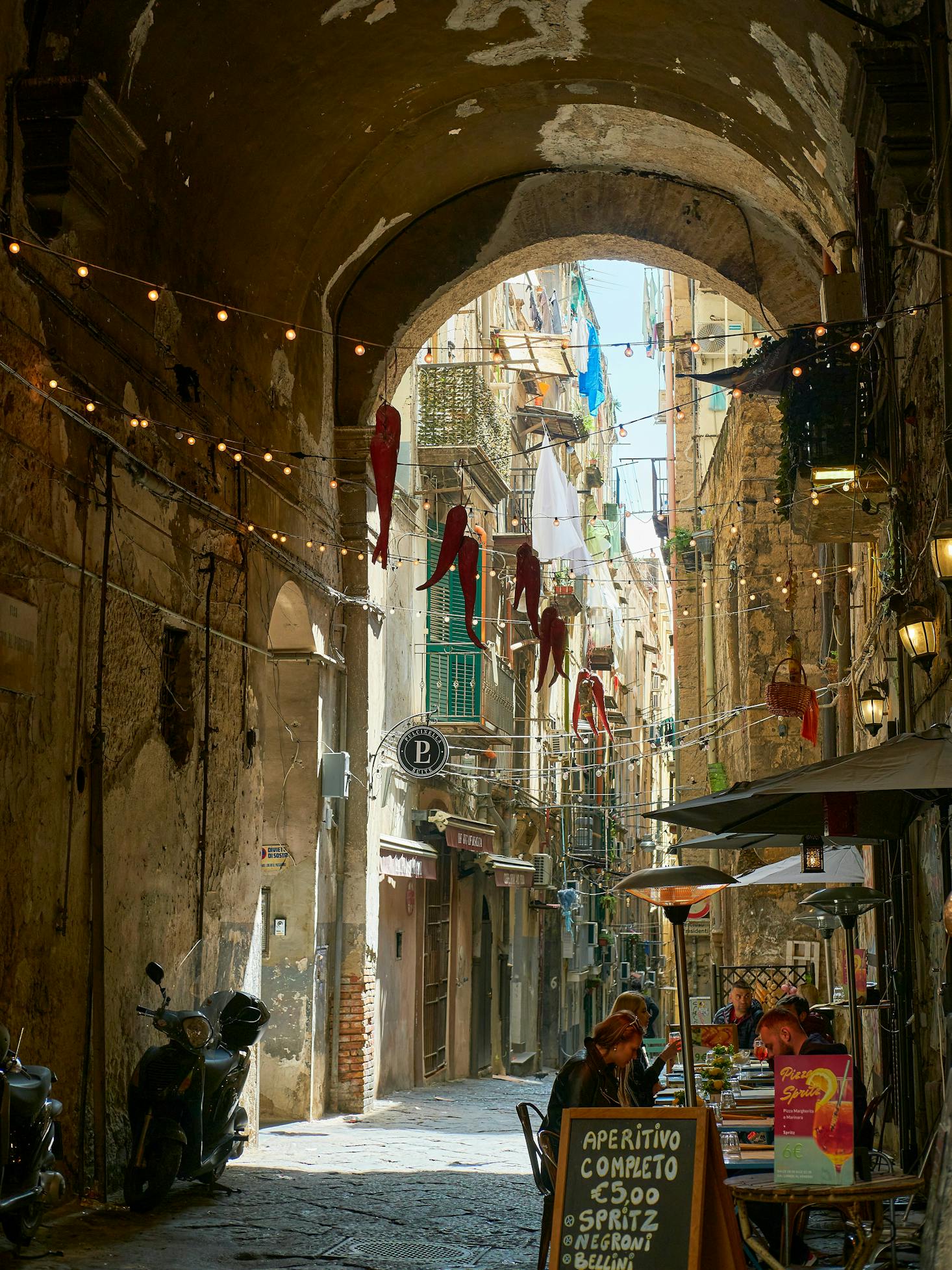 A side street in Napoli Centro Storico