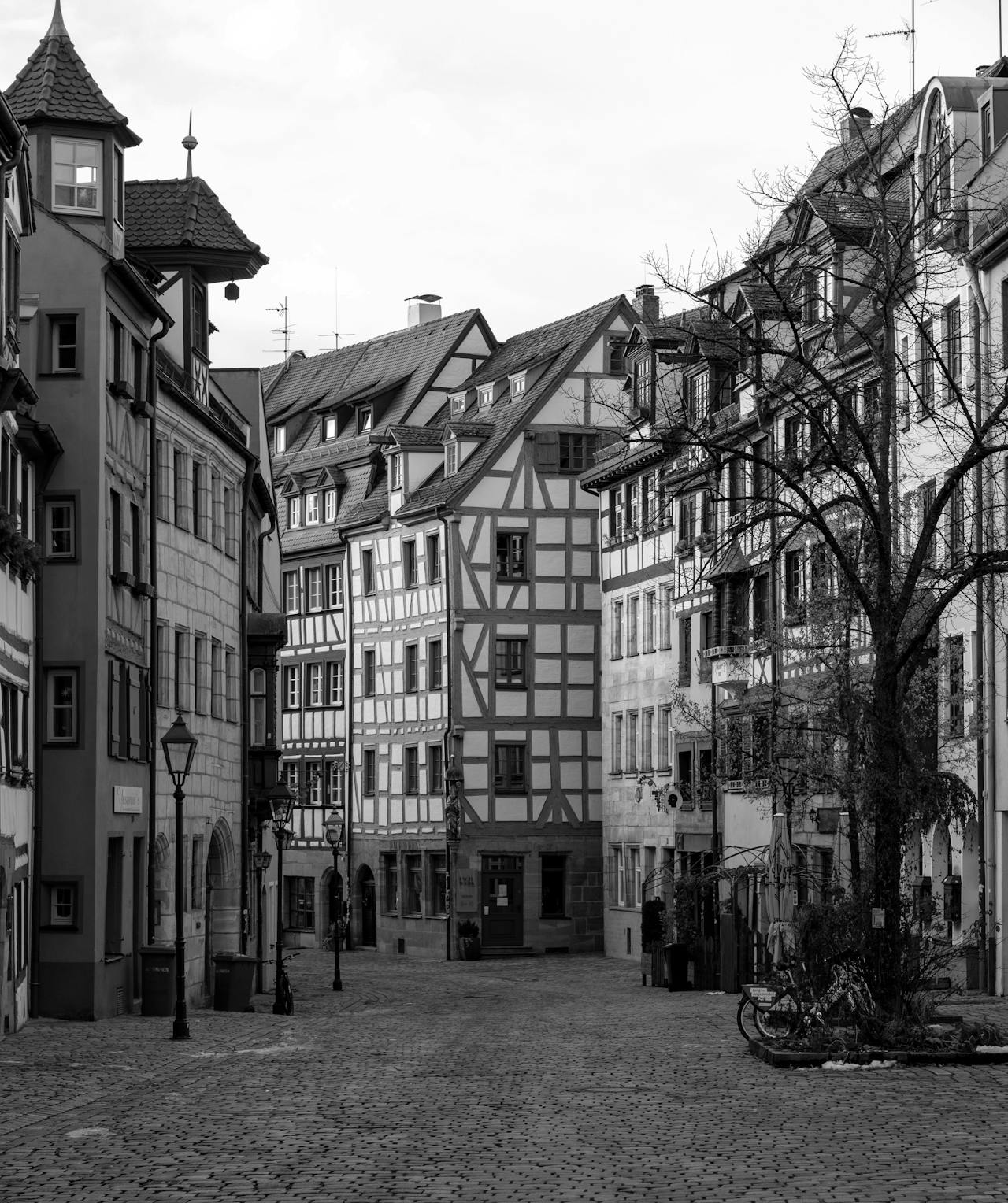 Gepäckaufbewahrung und Schließfächer in der Nürnberger Altstadt.