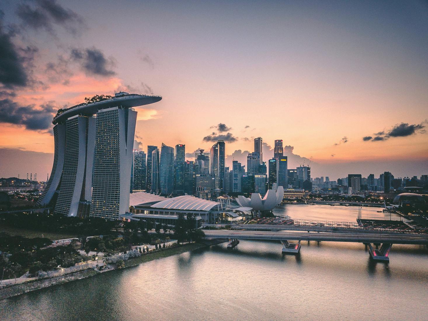 Gepäckaufbewahrung und Schließfächer im Stadtstaat Singapur.