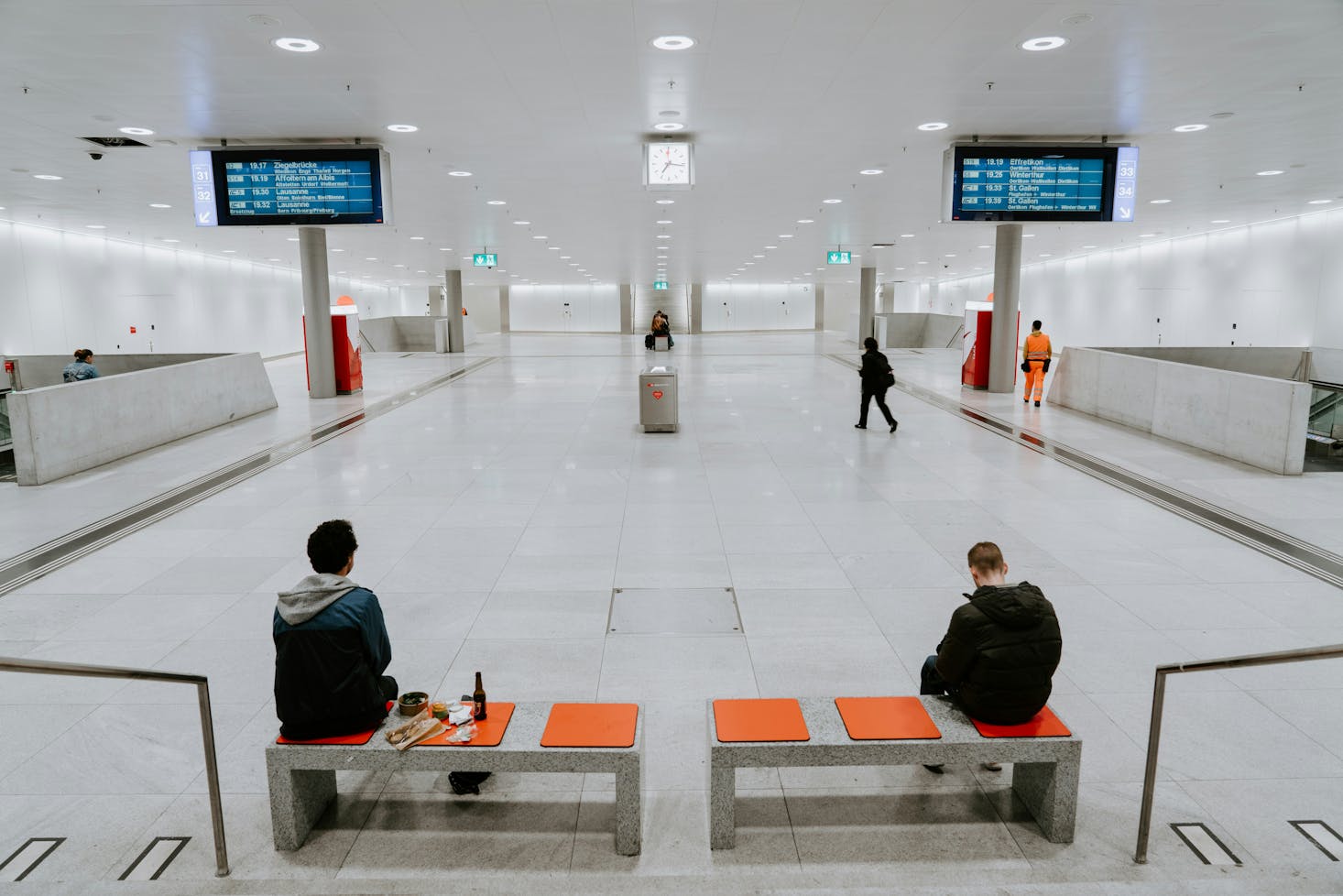 Gepäckaufbewahrung und Schließfächer am Hauptbahnhof in Zürich.