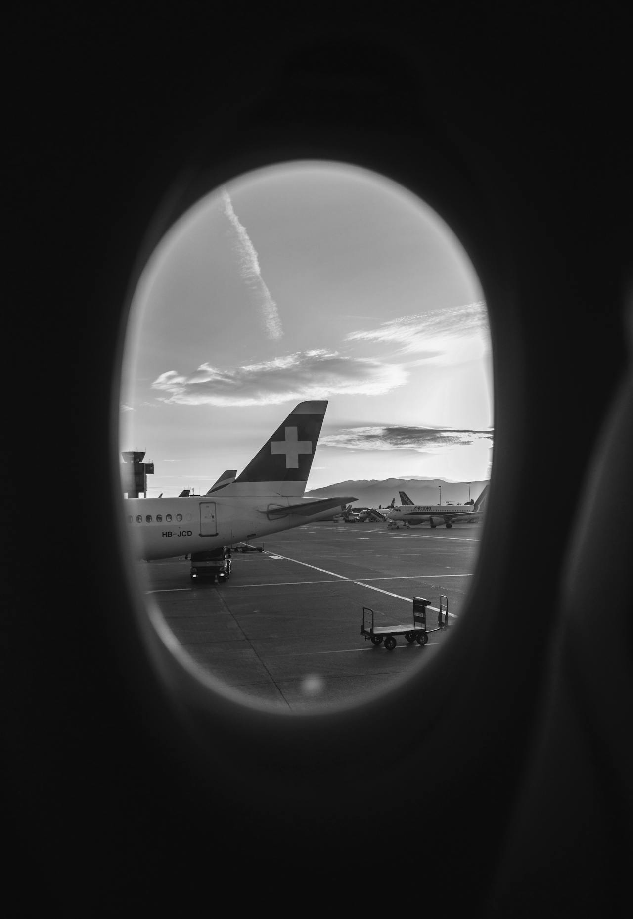 Gepäckaufbewahrung und Schließfächer am Flughafen Genf.