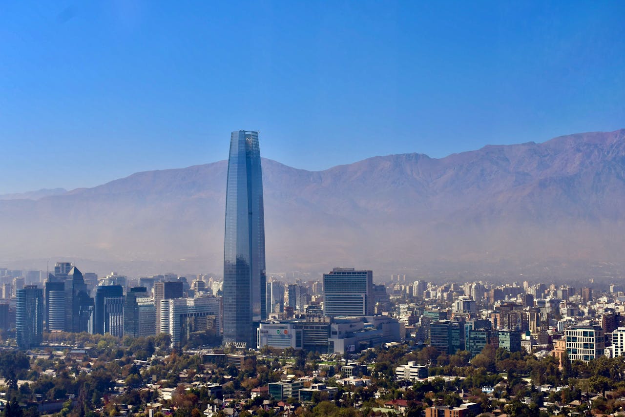 Imagen de la ciudad de Santiago de Chile donde encontrarás consignas de equipaje de Bounce cerca