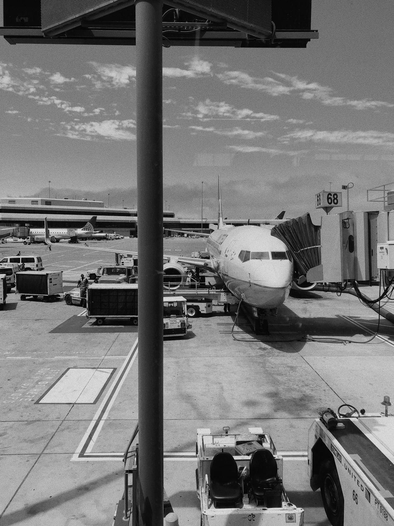 Gepäckaufbewahrung und Schließfächer am Flughafen, San Francisco.