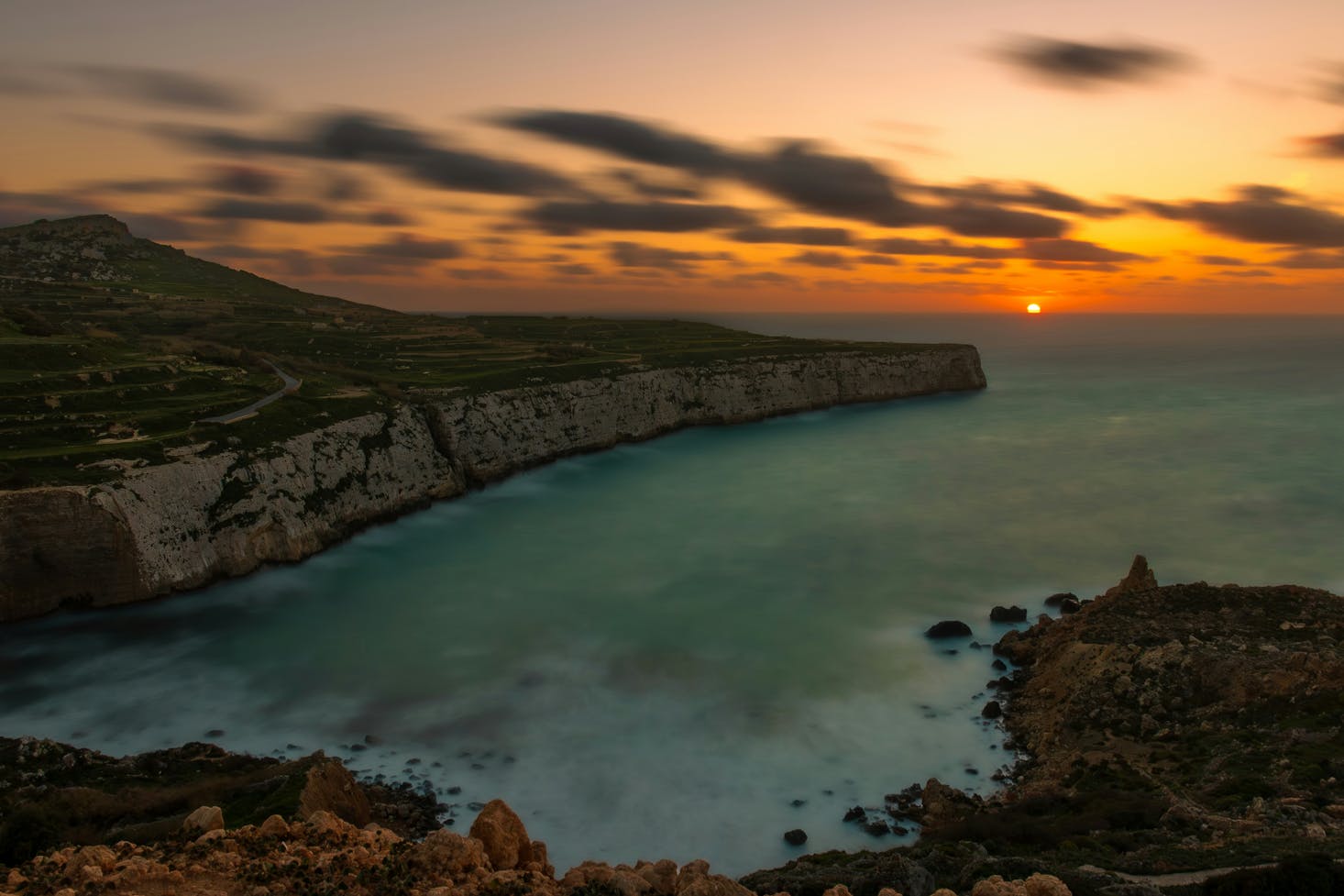 Seaside in Mgarr, Malta