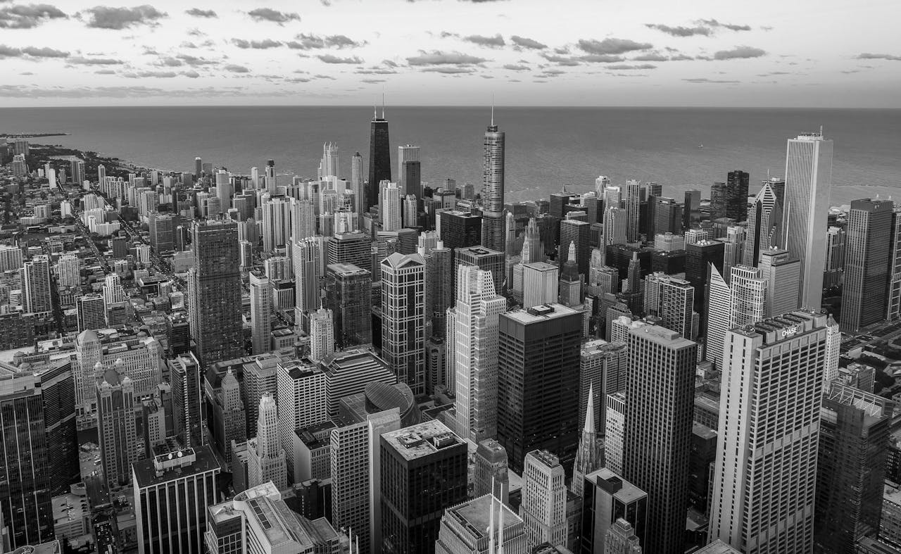 Imagem de Chicago, mais uma cidade com depósito de bagagem da Bounce