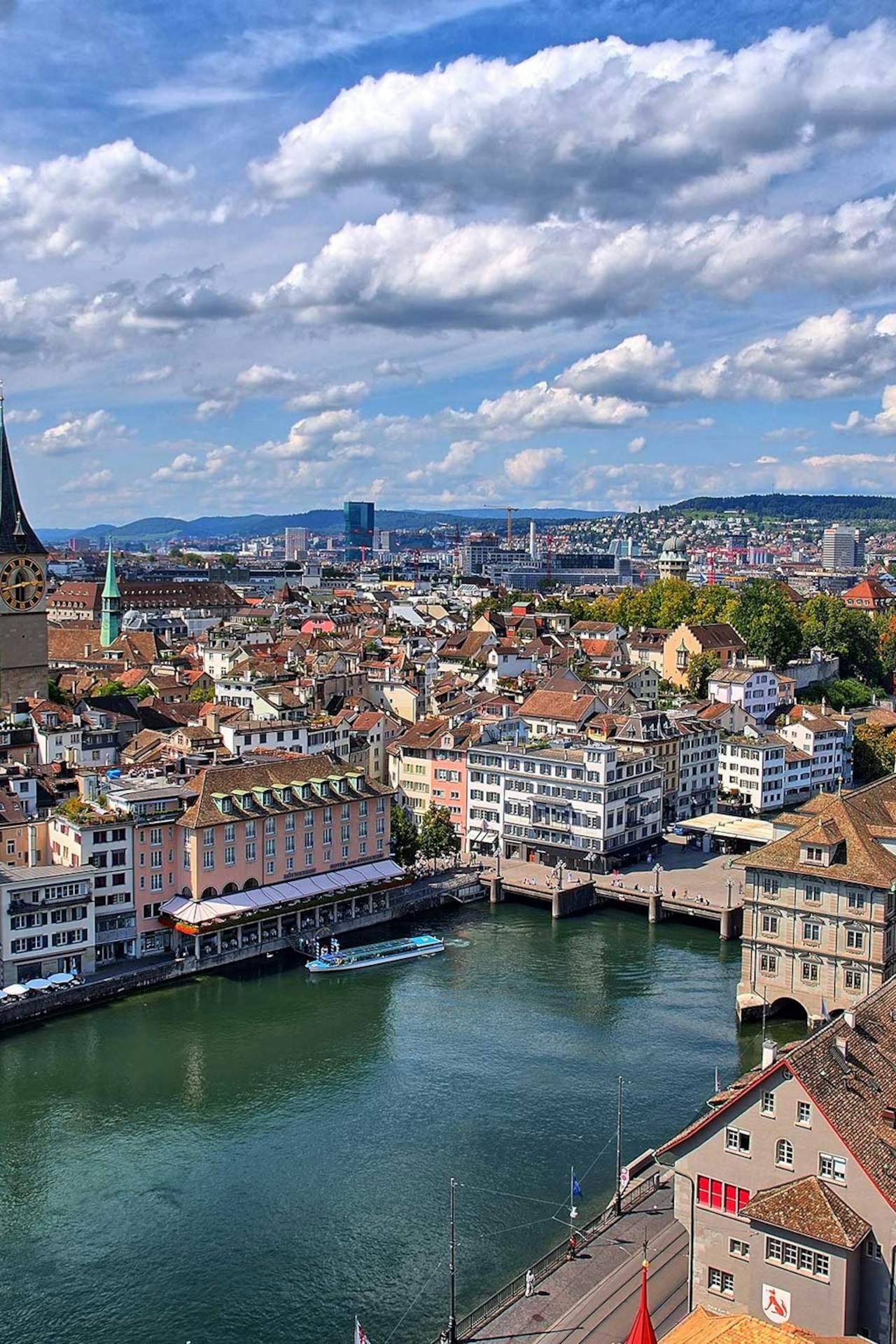 Gepäckaufbewahrung und Schließfächer in der Stadt Zürich.