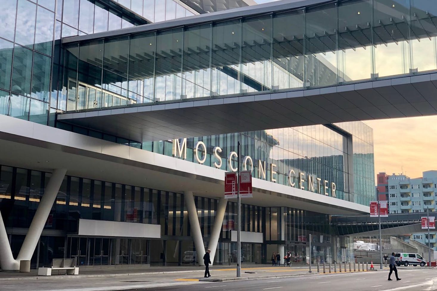 Moscone Center in San Francisco, a hub for conventions and events.