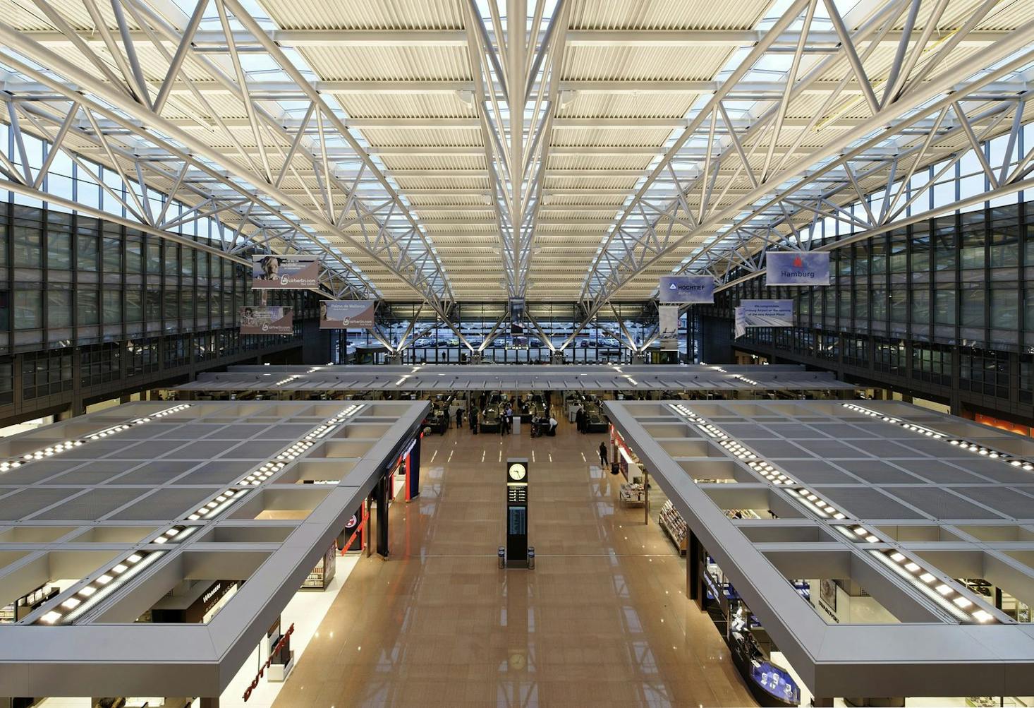 View of Hamburg Airport