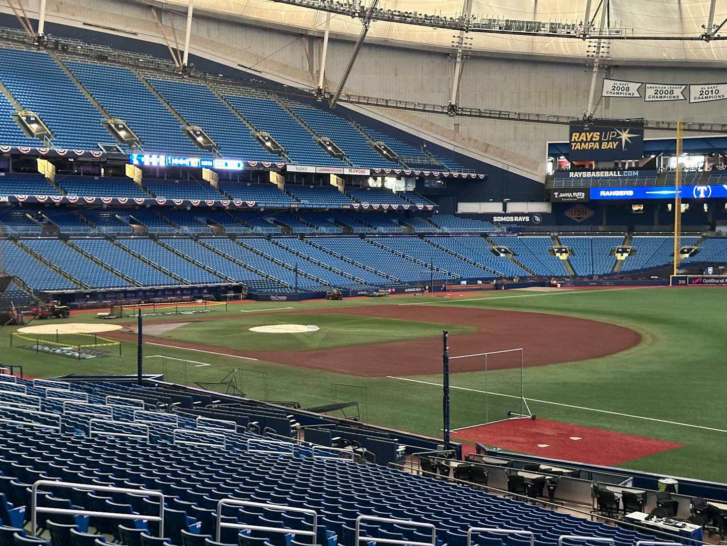 Luggage Storage Tropicana Field