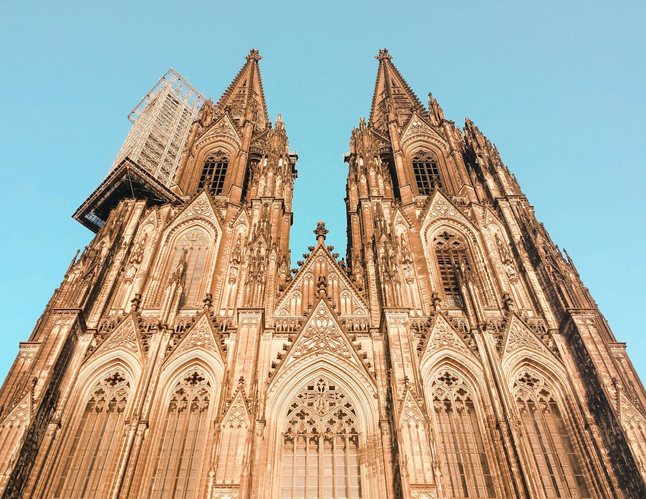 Eine majestätische Kathedrale in Köln Eine majestätische Kathedrale in Köln