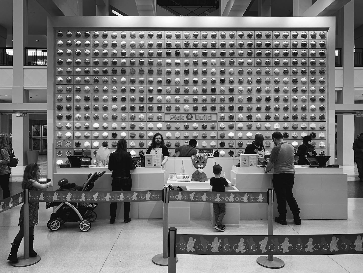 A Lego Store inside the Mall of America