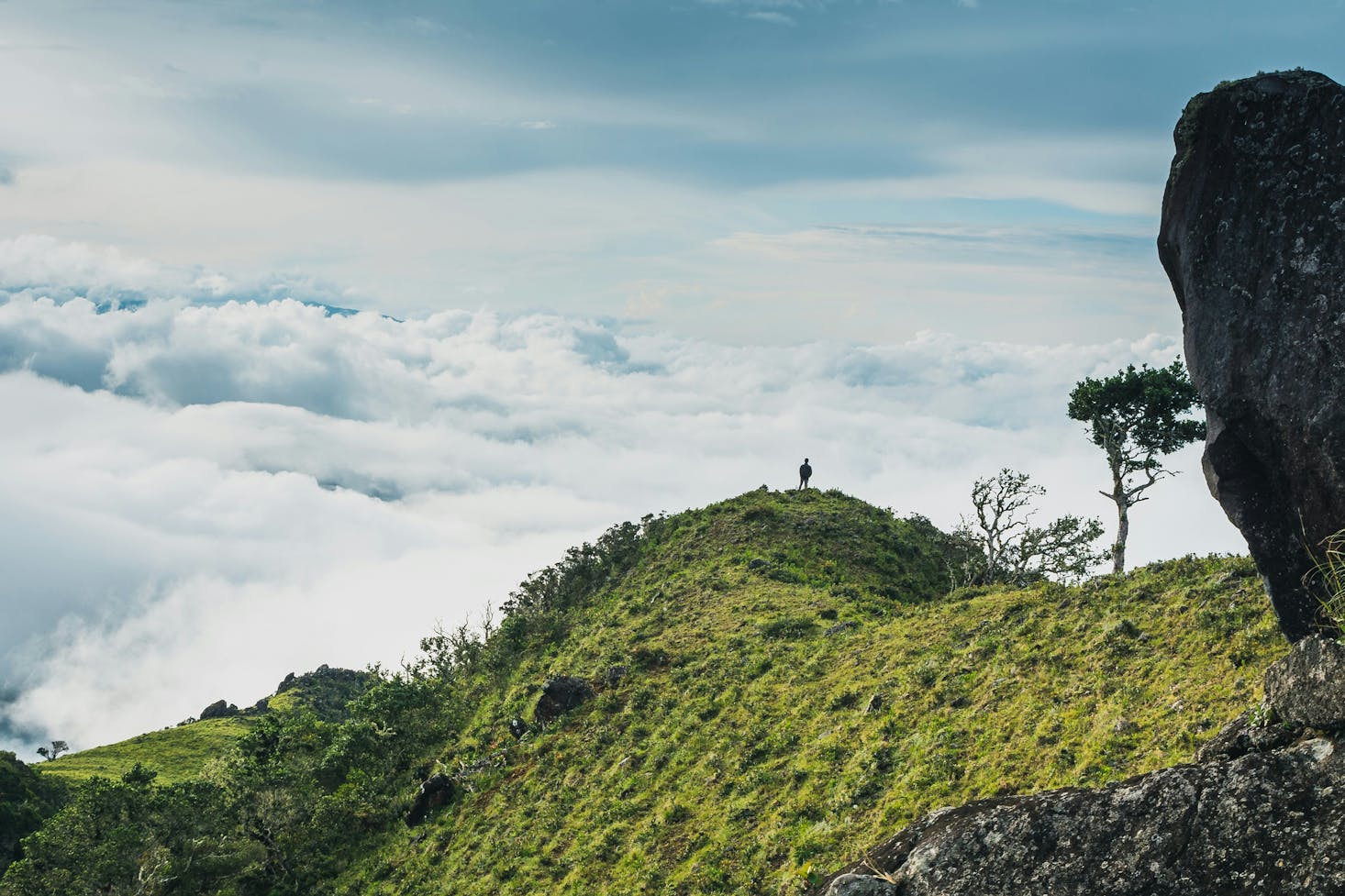 Serene and majestic beauty of Boquete's mountains.