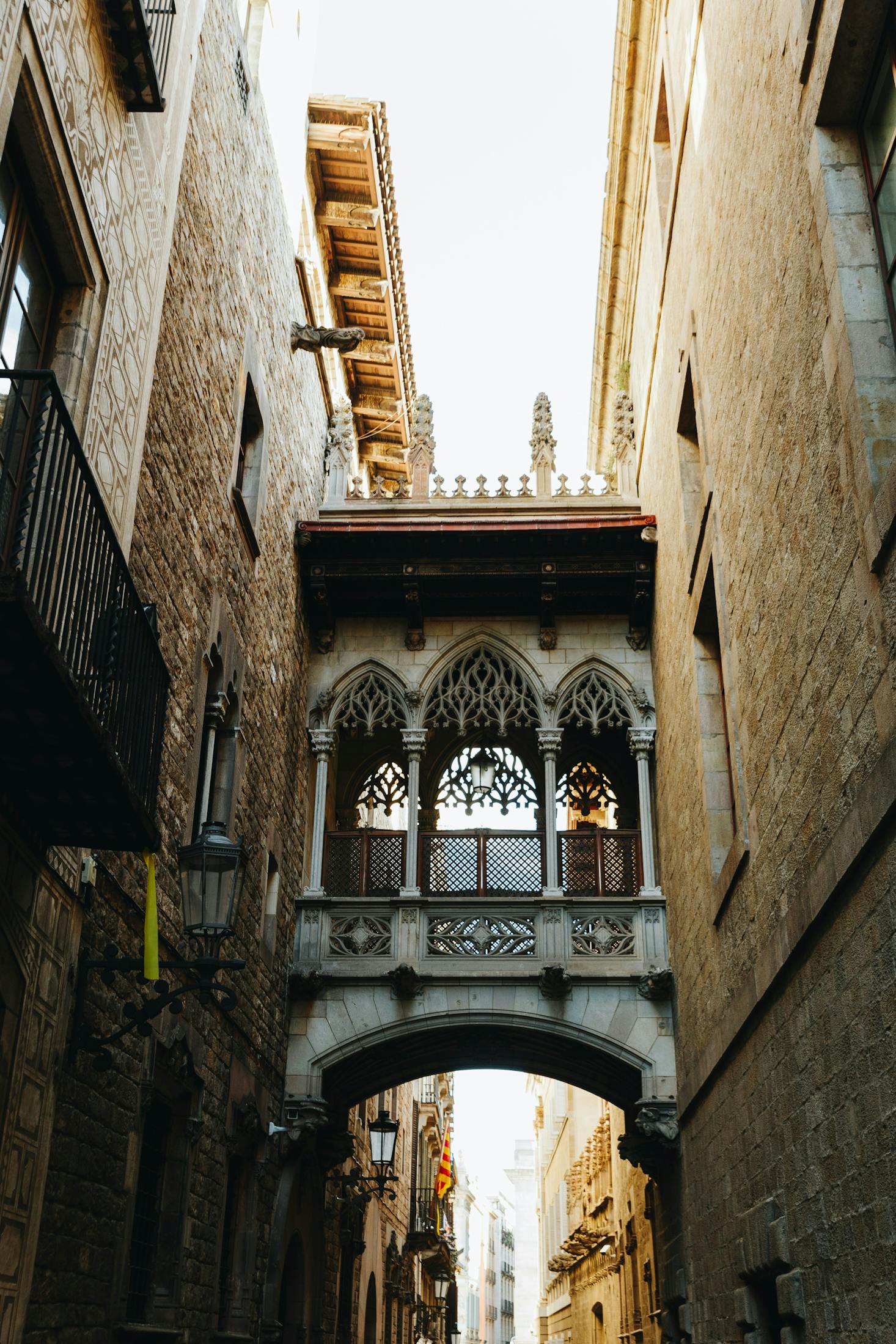 Luggage Storage at the Barrio Gótico in Barcelona.