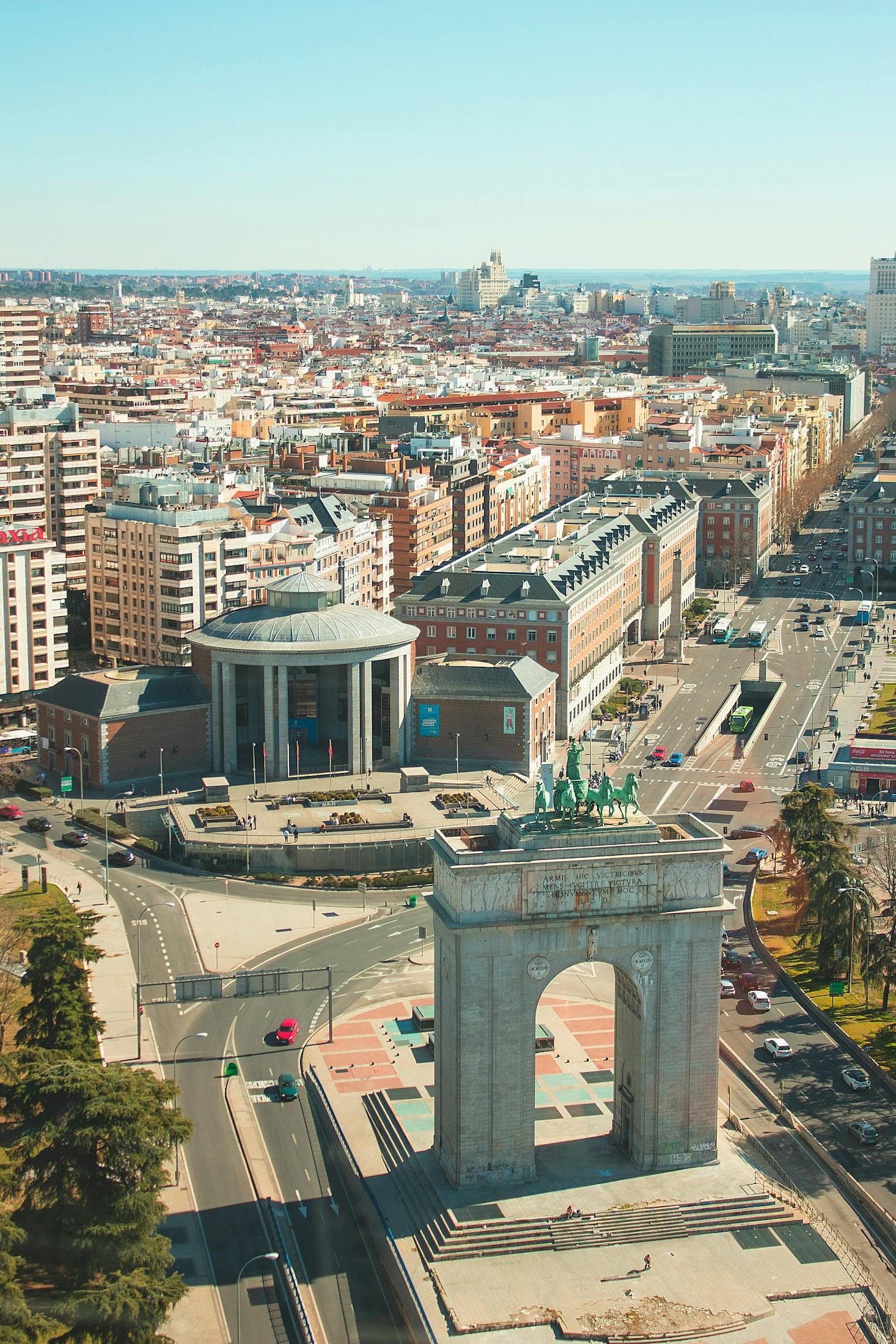 Faro of Moncloa in Madrid