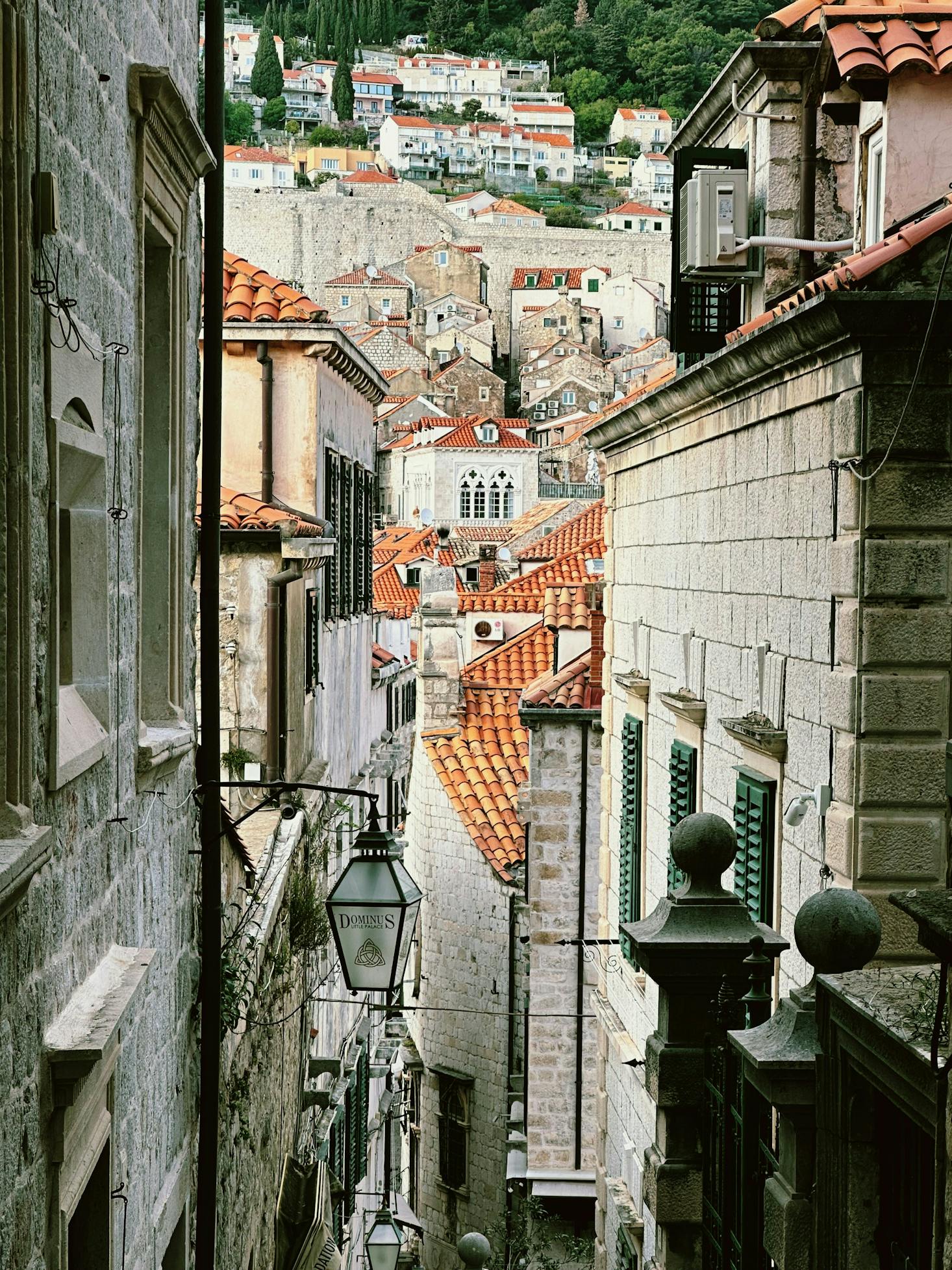 Dubrovnik Old Town near the Dubrovnik Bus Station