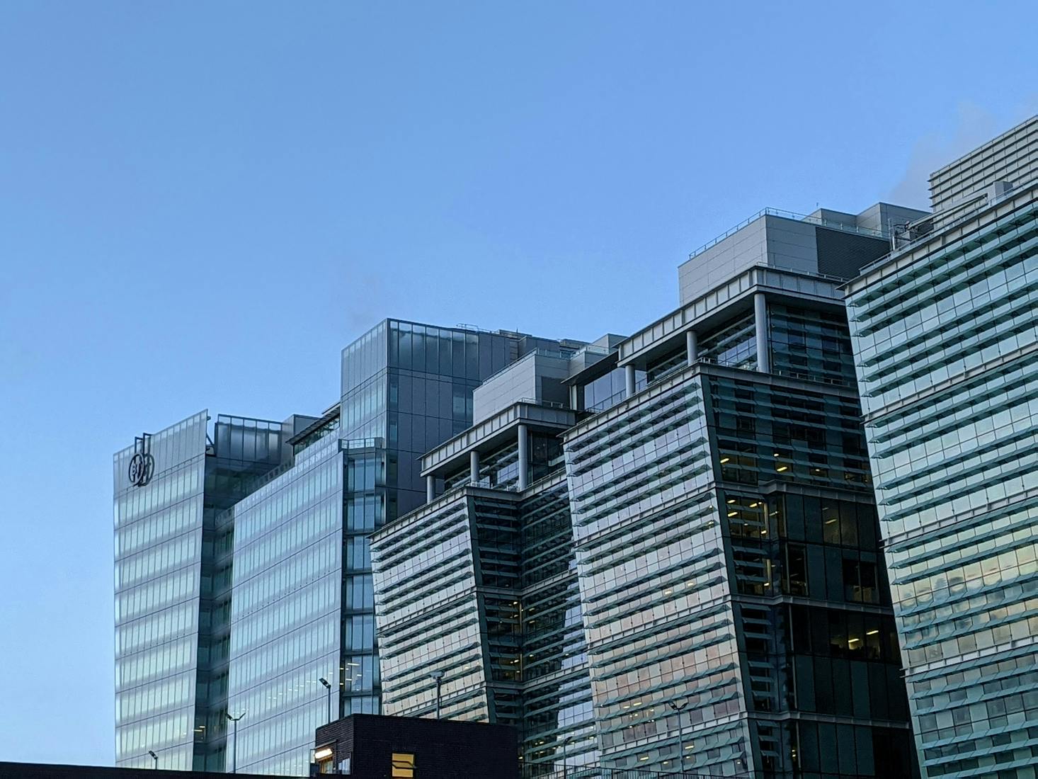 Modern buildings near Birmingham Snow Hill Station