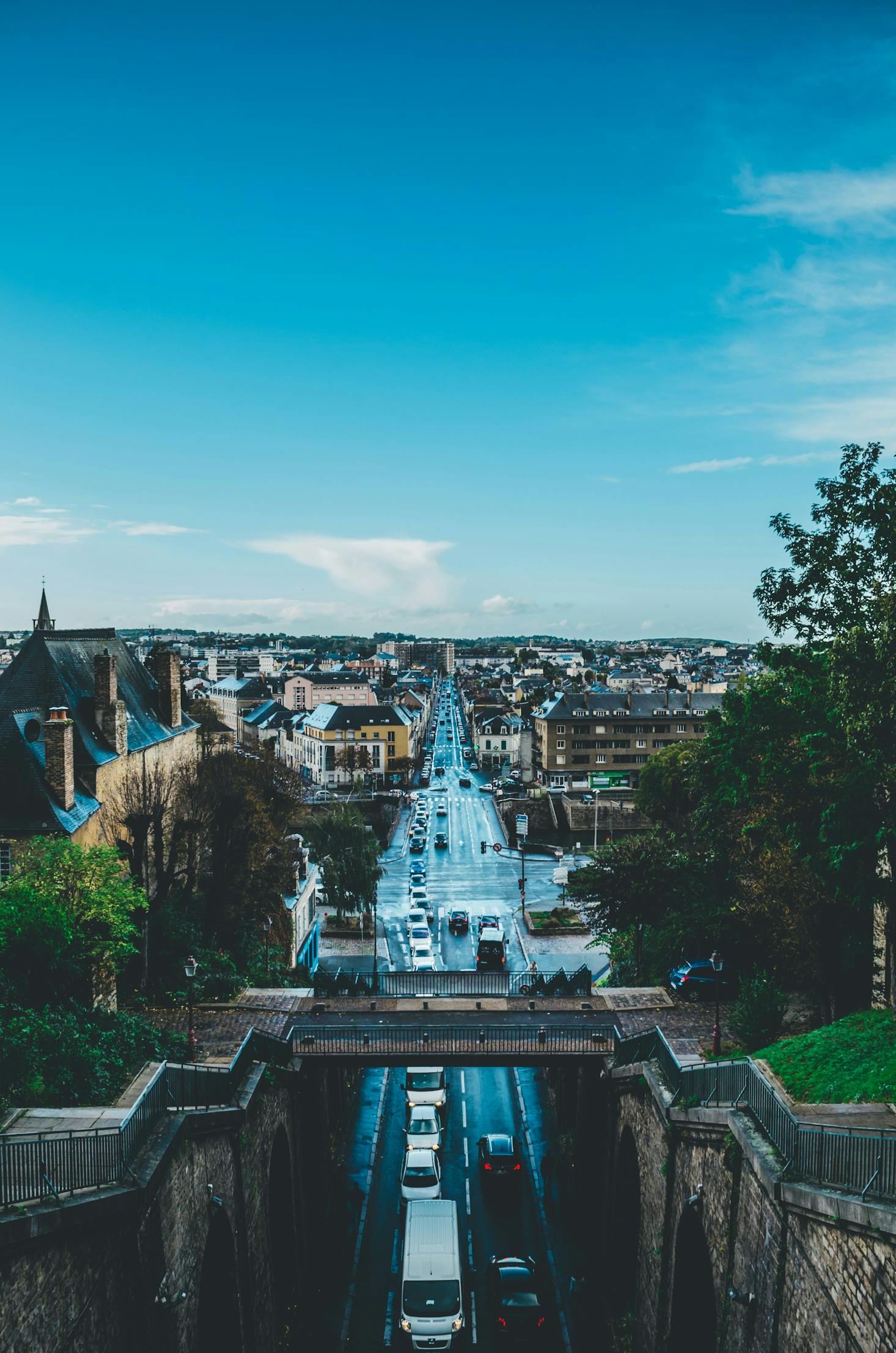 Vue sur la ville du Mans