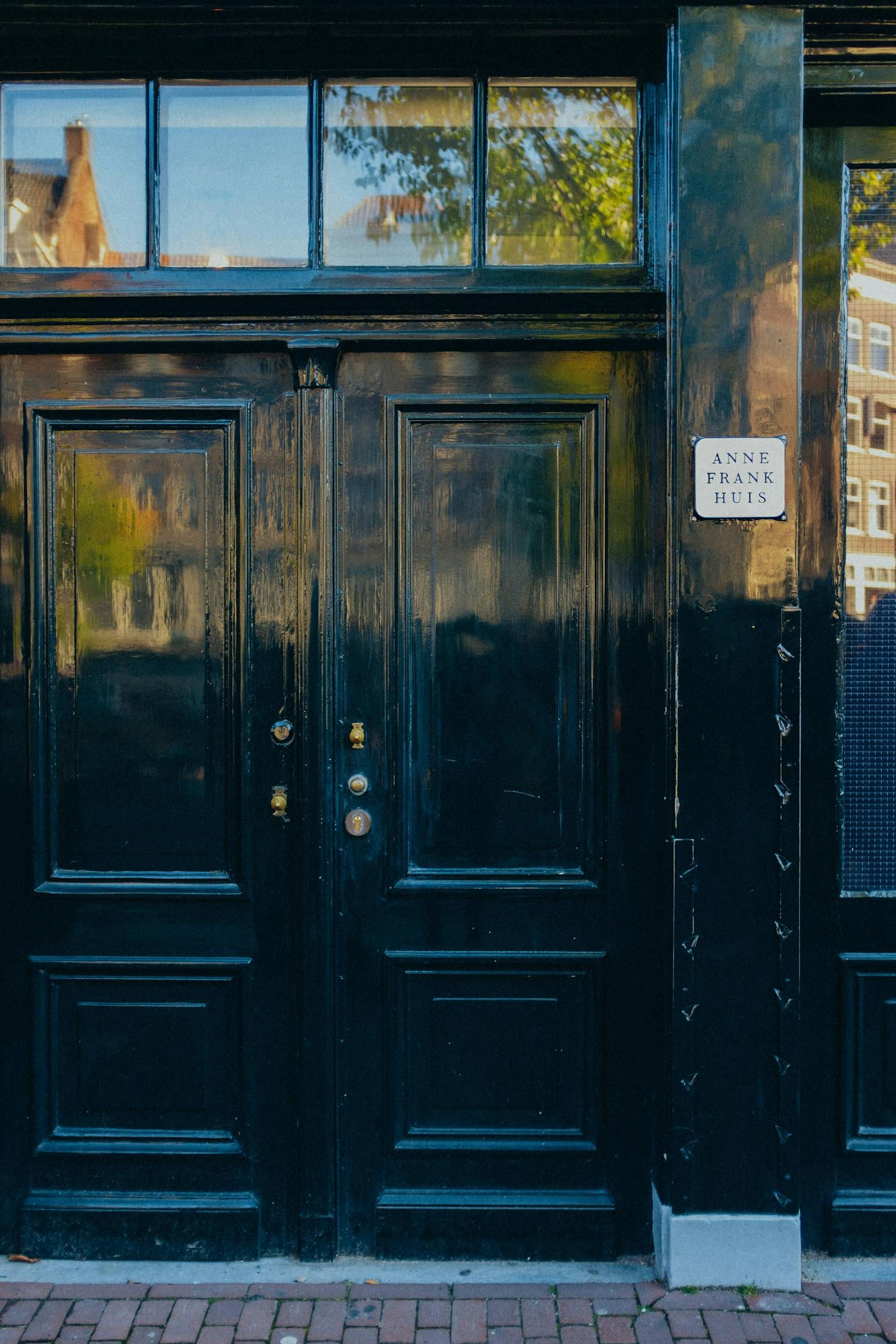 Where the Diary of a Young Girl was written, the Anne Frank House.