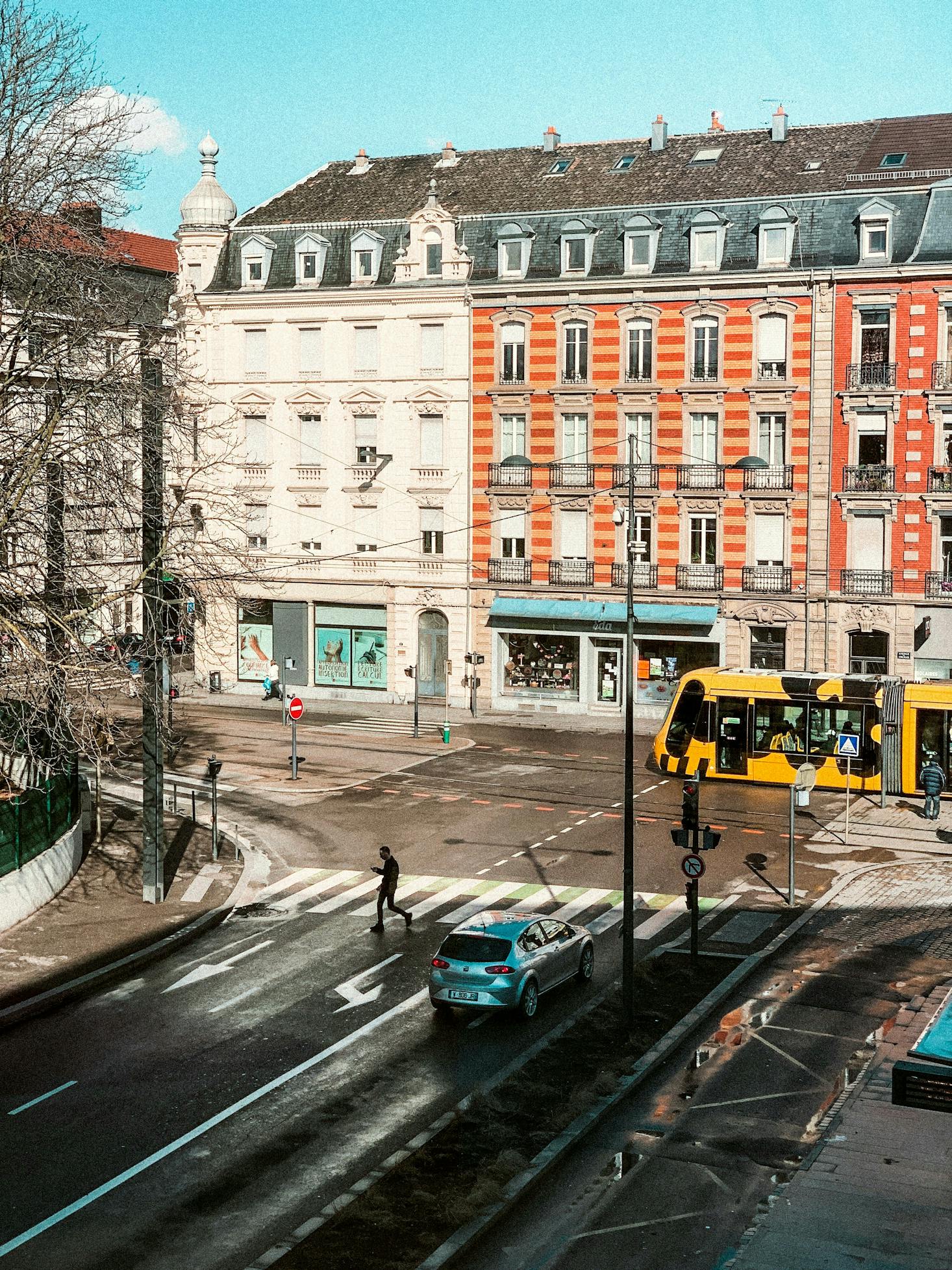 Vue sur une architecture de Mulhouse