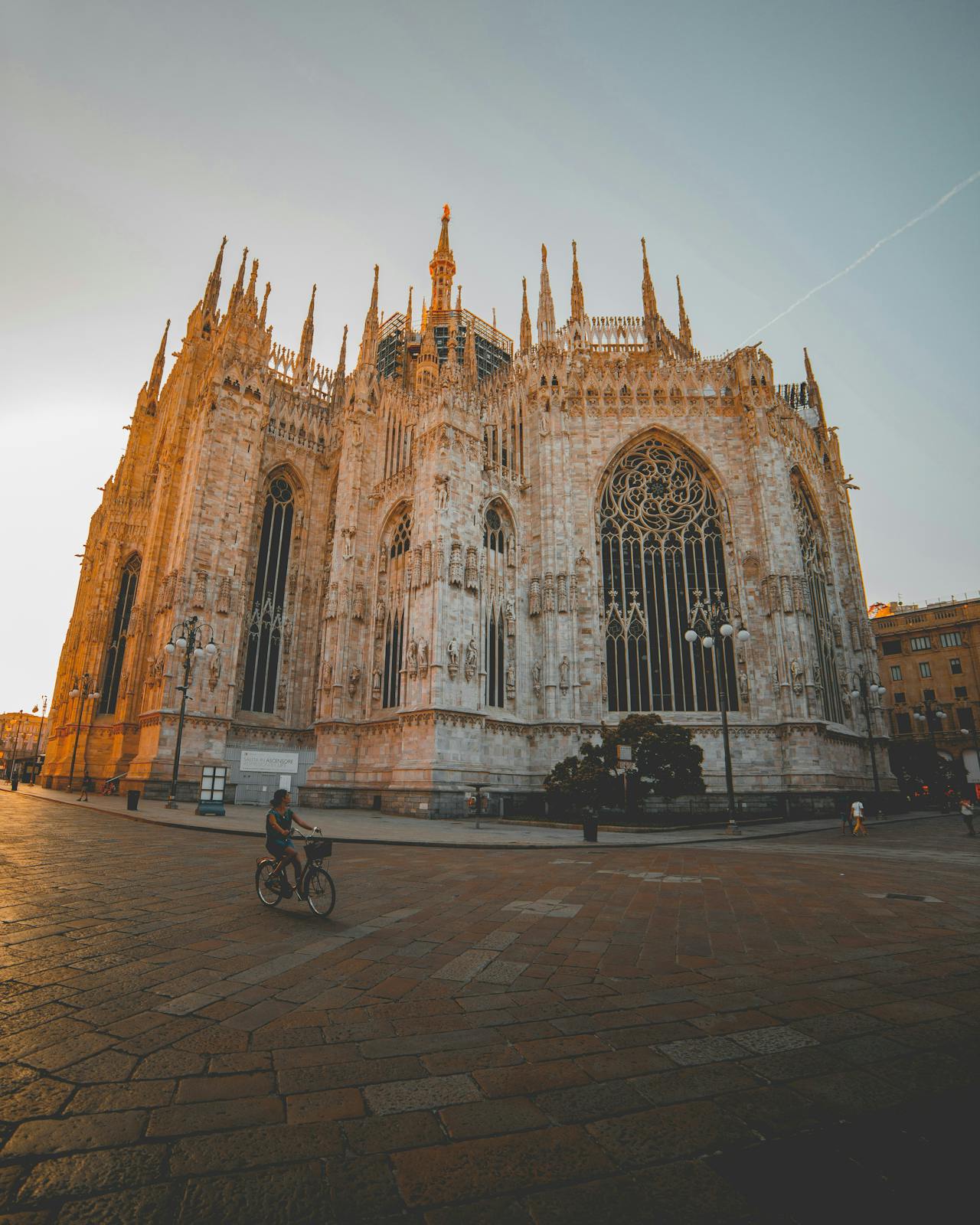 vue sur la cathédrale de Milan