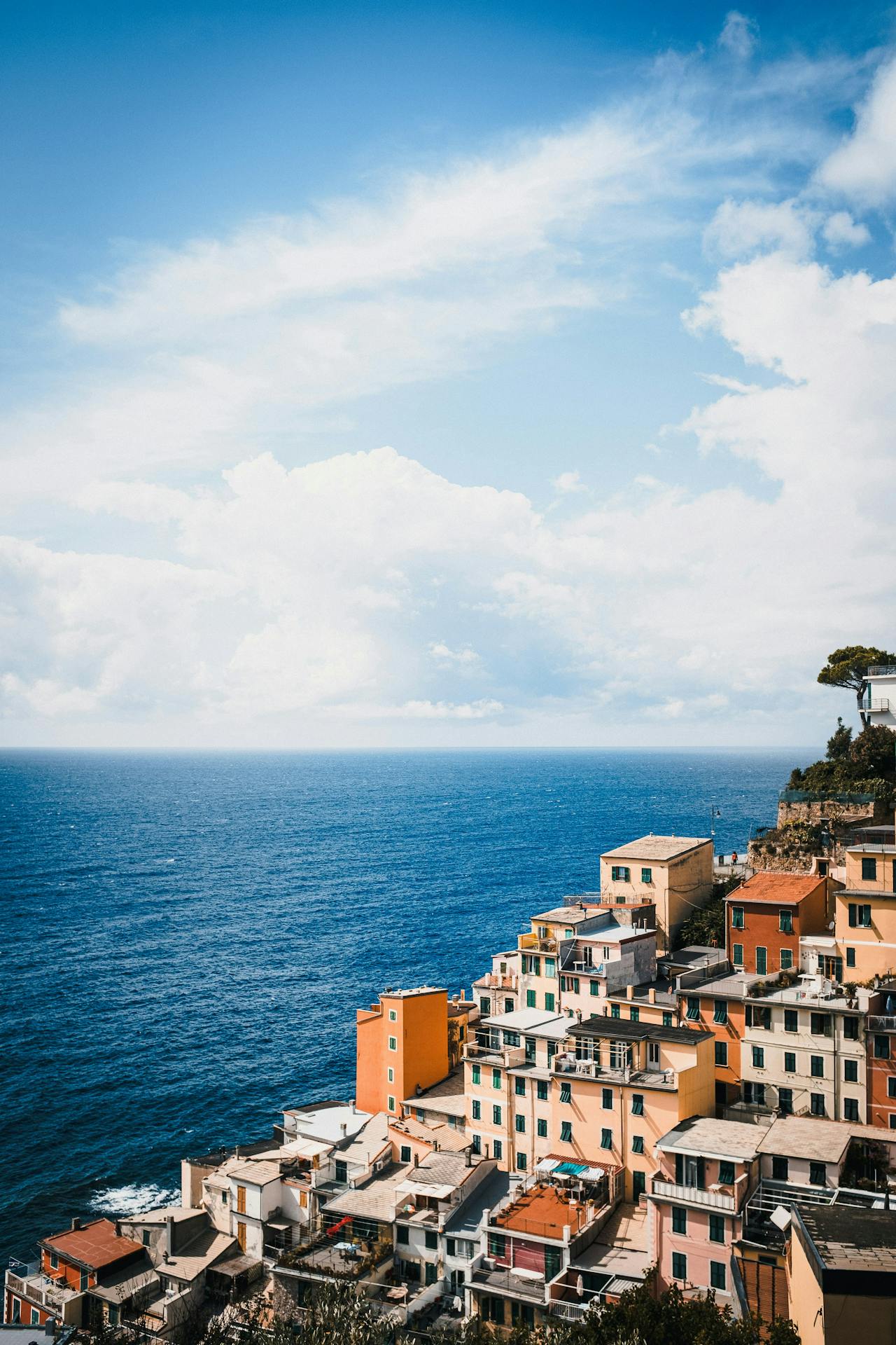 Cinq Terre avec vue sur la mer à La Spezia Cinq Terre avec vue sur la mer à La Spezia