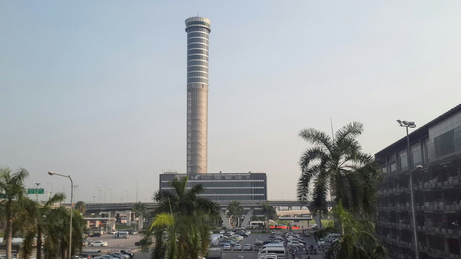 Tour de contrôle de l'aéroport de Bangkok, Thailand