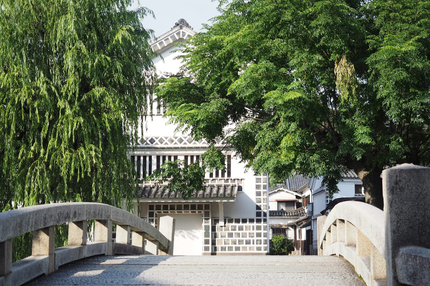 岡山県岡山市の歴史ある街並み