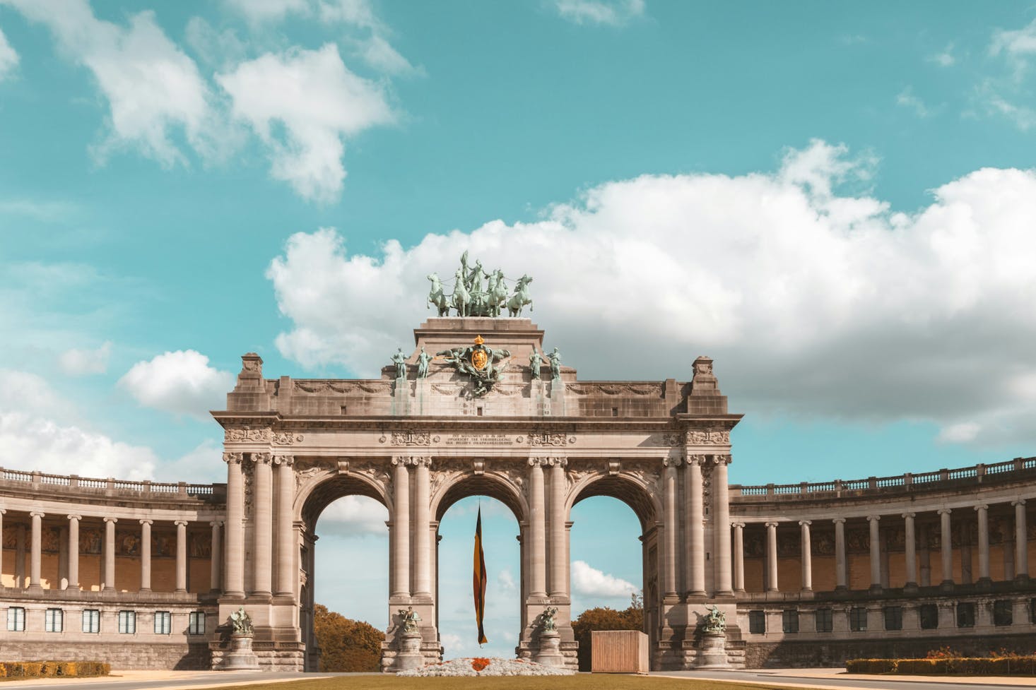 Arco del Cinquantenario presso l'omonimo Parco a Bruxelles