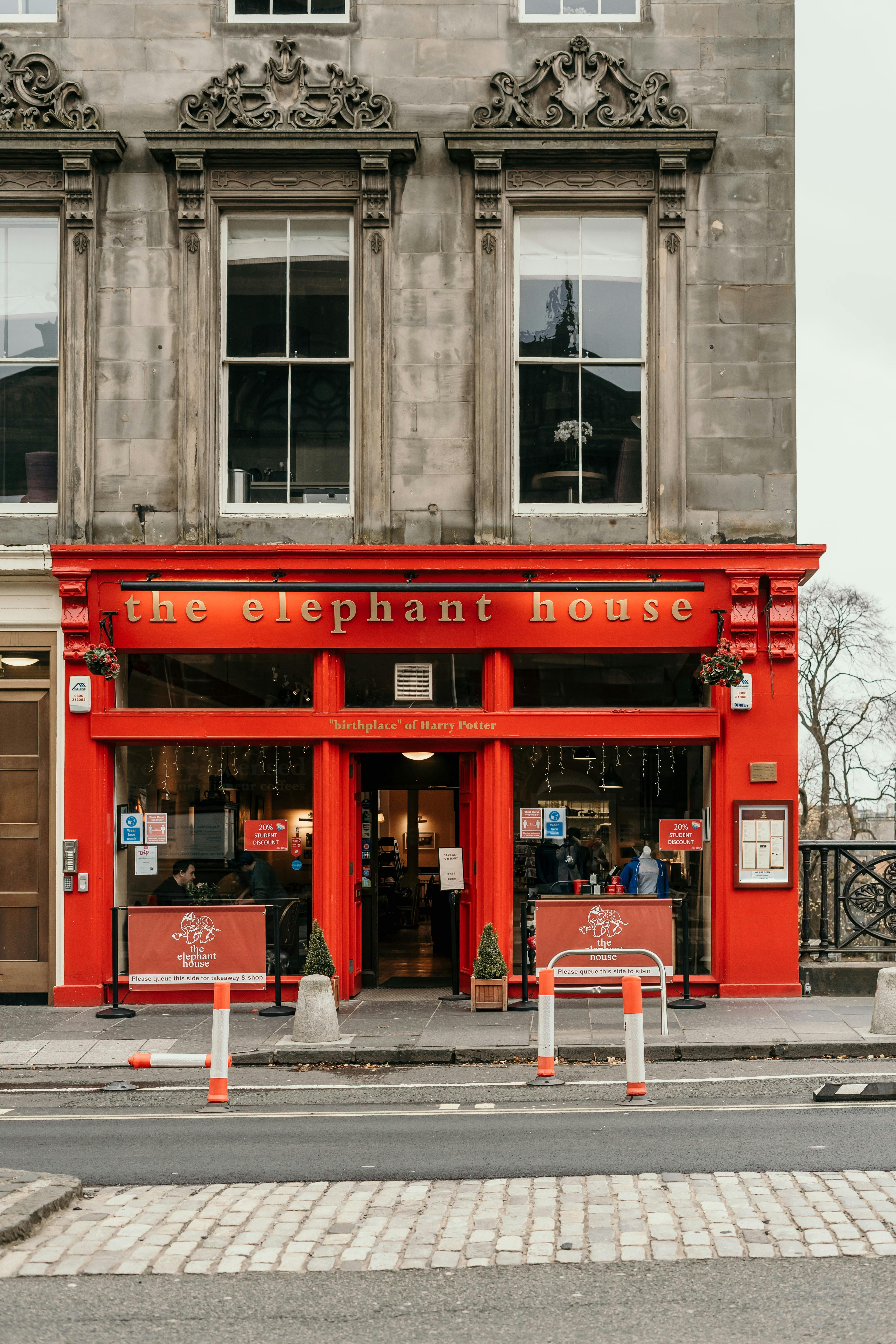 The Elephant House in Edinburgh